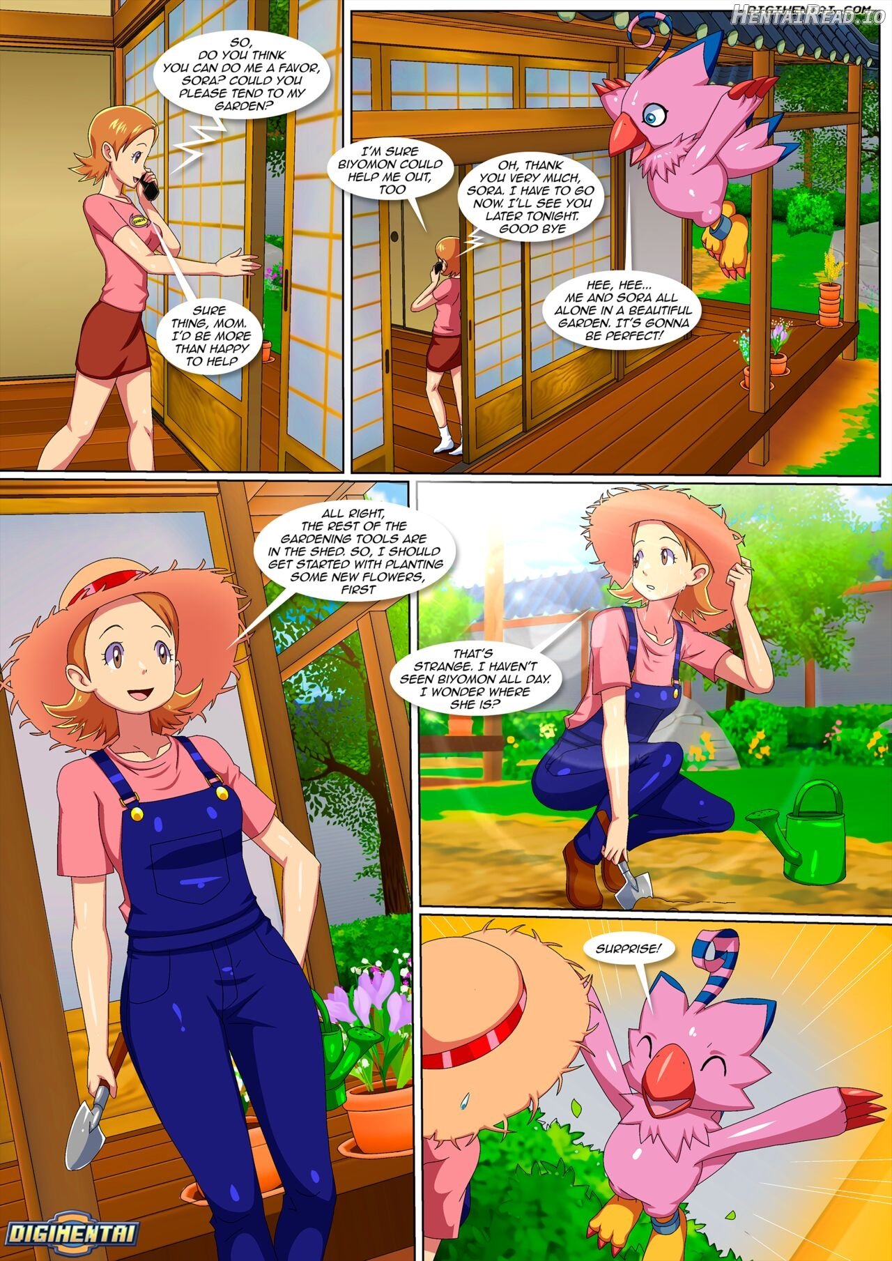 Digimon Rules: Biyomon's Hobby Chapter 1 - page 3