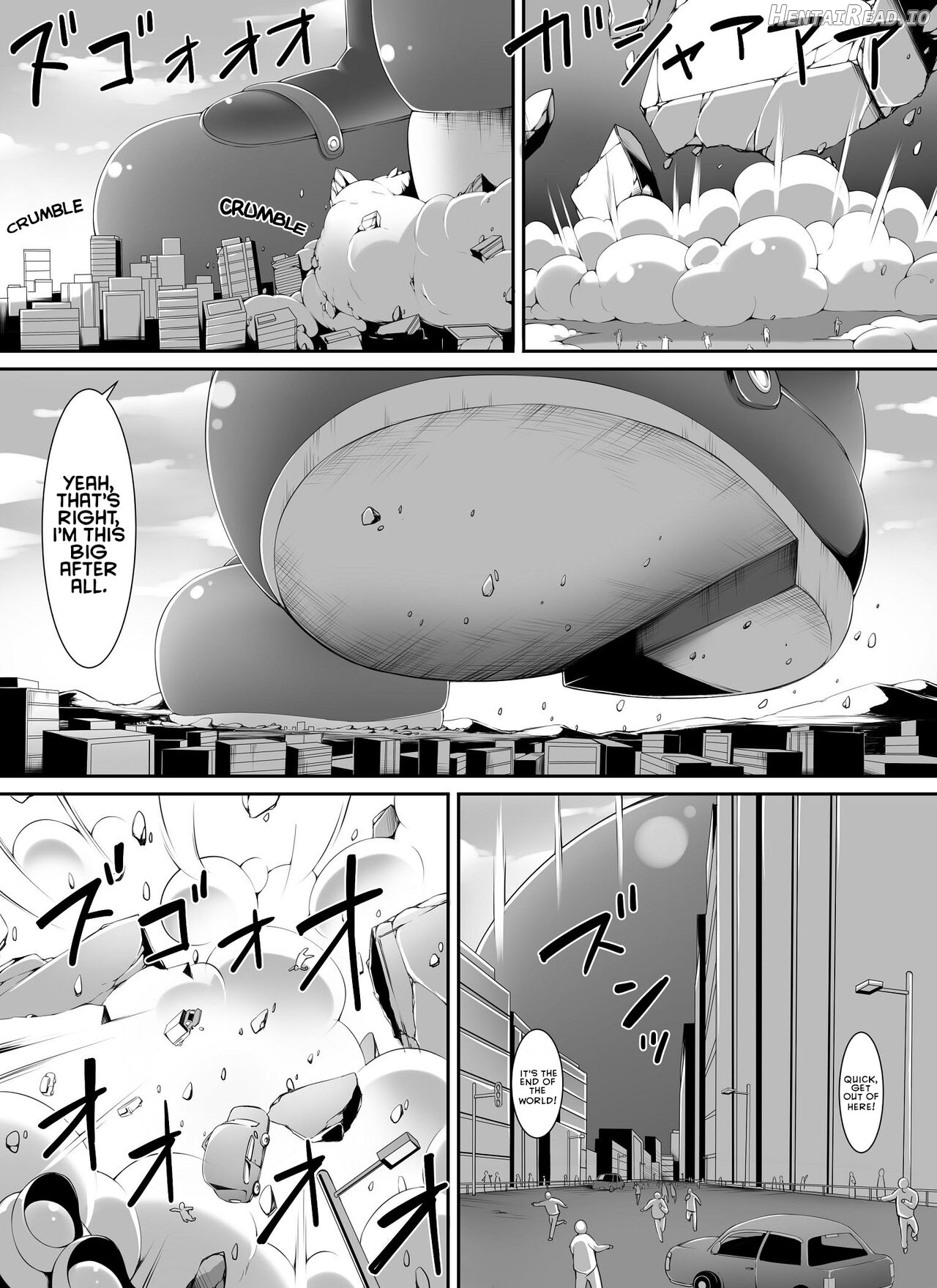 Chou Ookii Uchuujin ga Ojamashimasu Chapter 1 - page 10