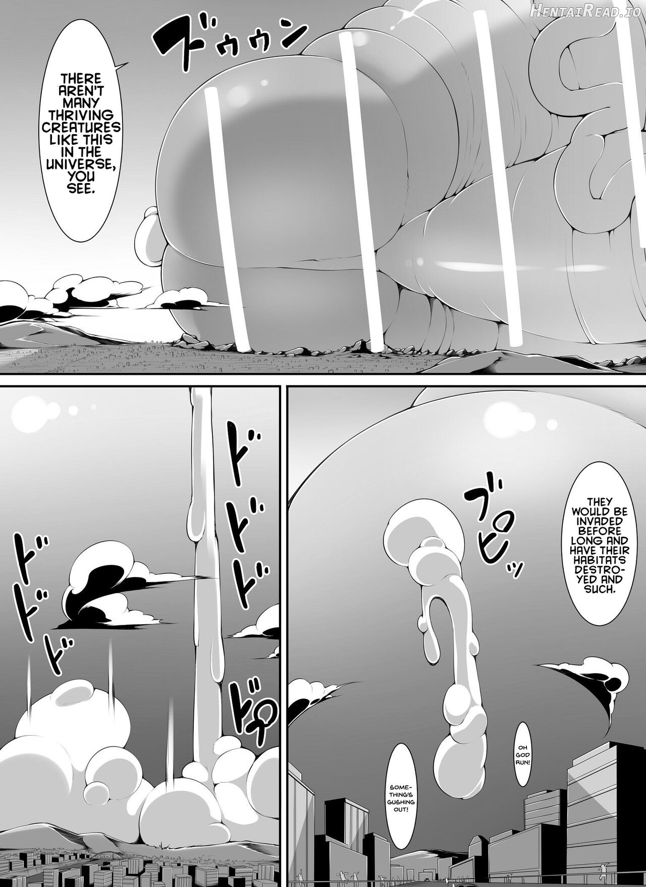 Chou Ookii Uchuujin ga Ojamashimasu Chapter 1 - page 23