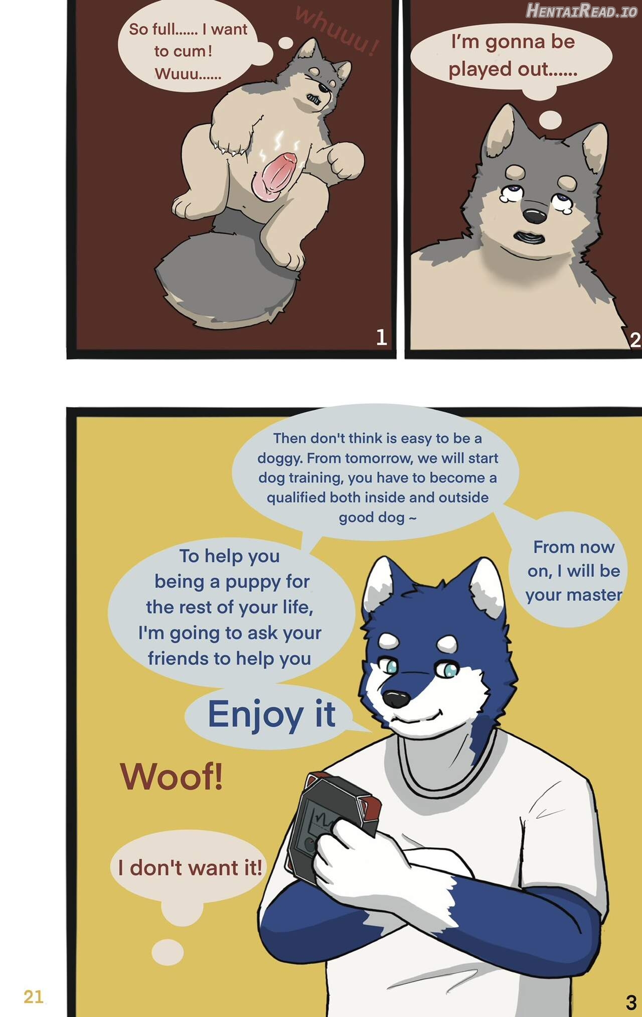 My little doggy brother Chapter 1 - page 22