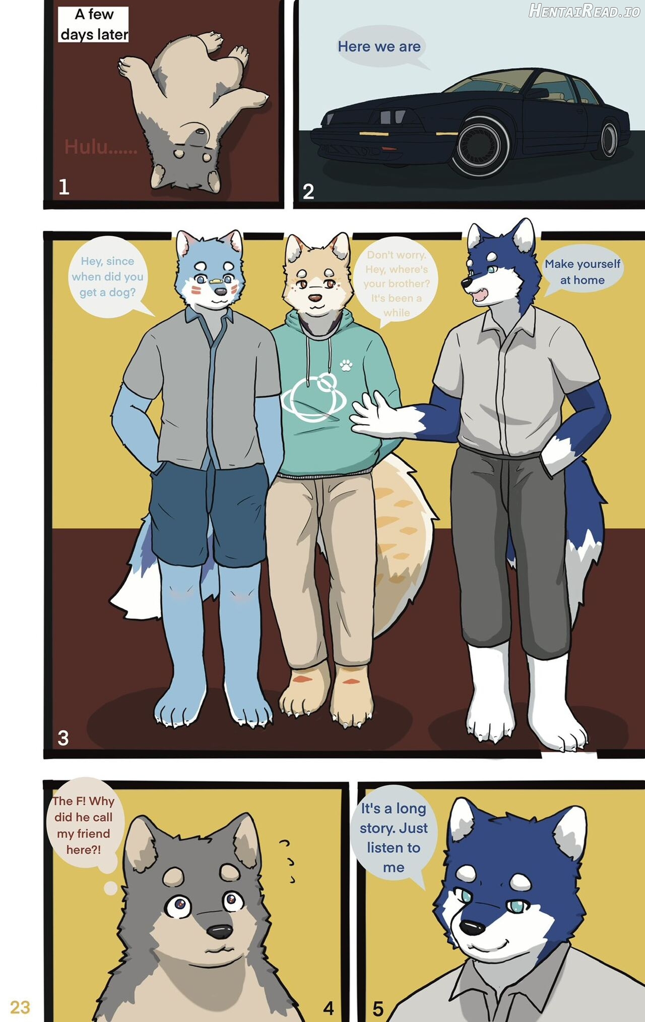 My little doggy brother Chapter 1 - page 24