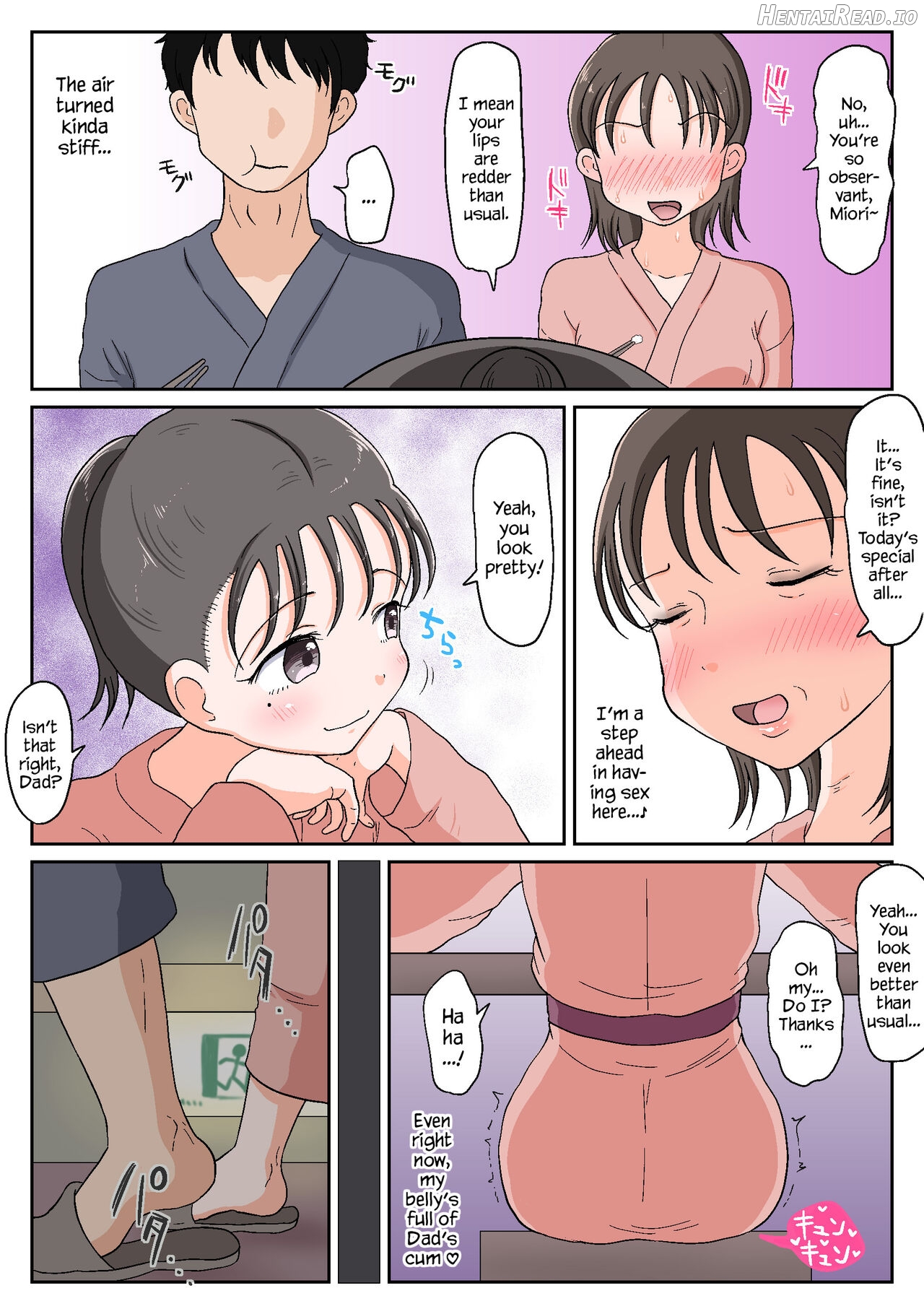 Oyako Honmono Seikyouiku ~Onsen Ryokan de Oyakoukou Ecchi~ Chapter 1 - page 49