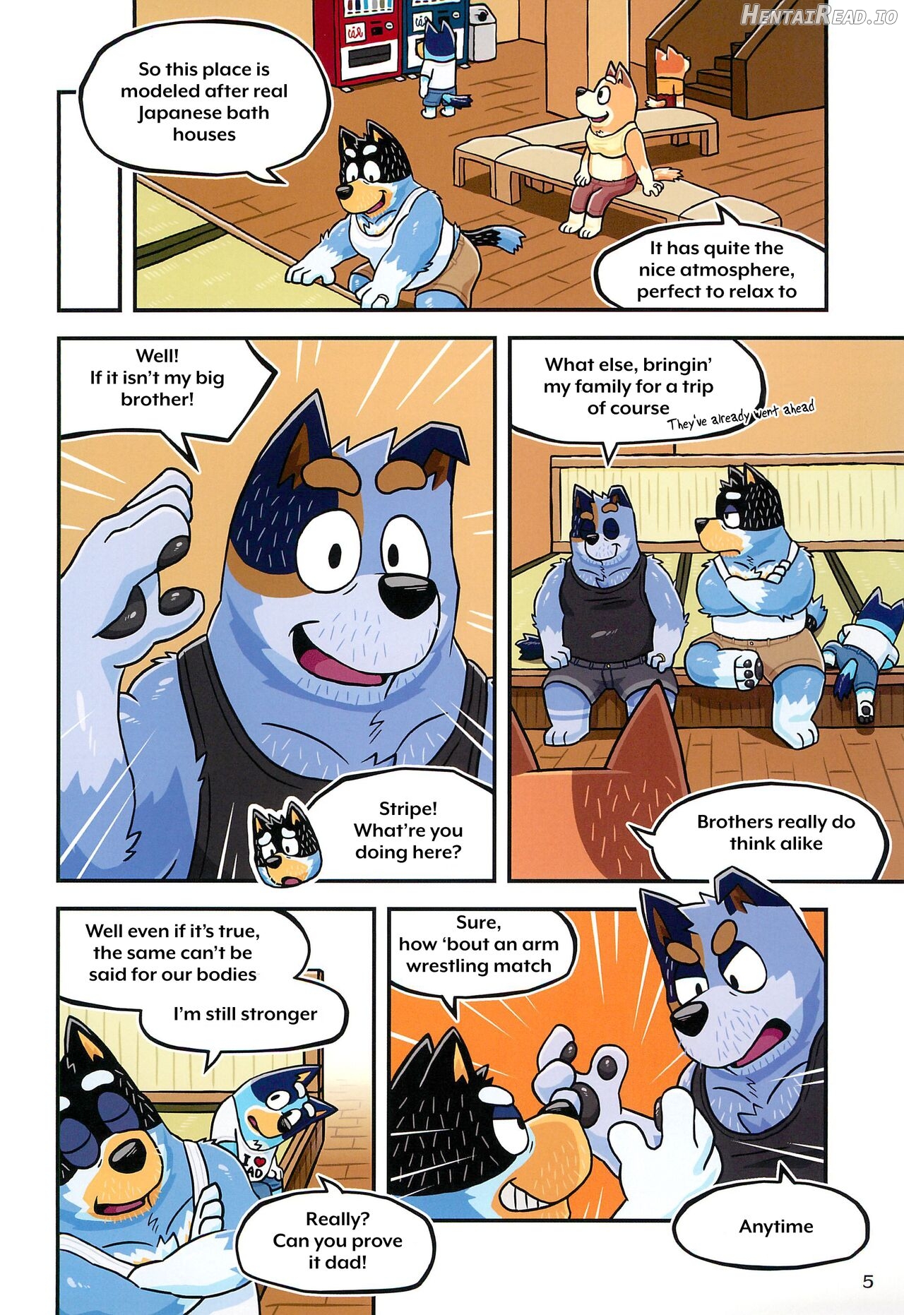 When the lil' brother beats the big brother Chapter 1 - page 4