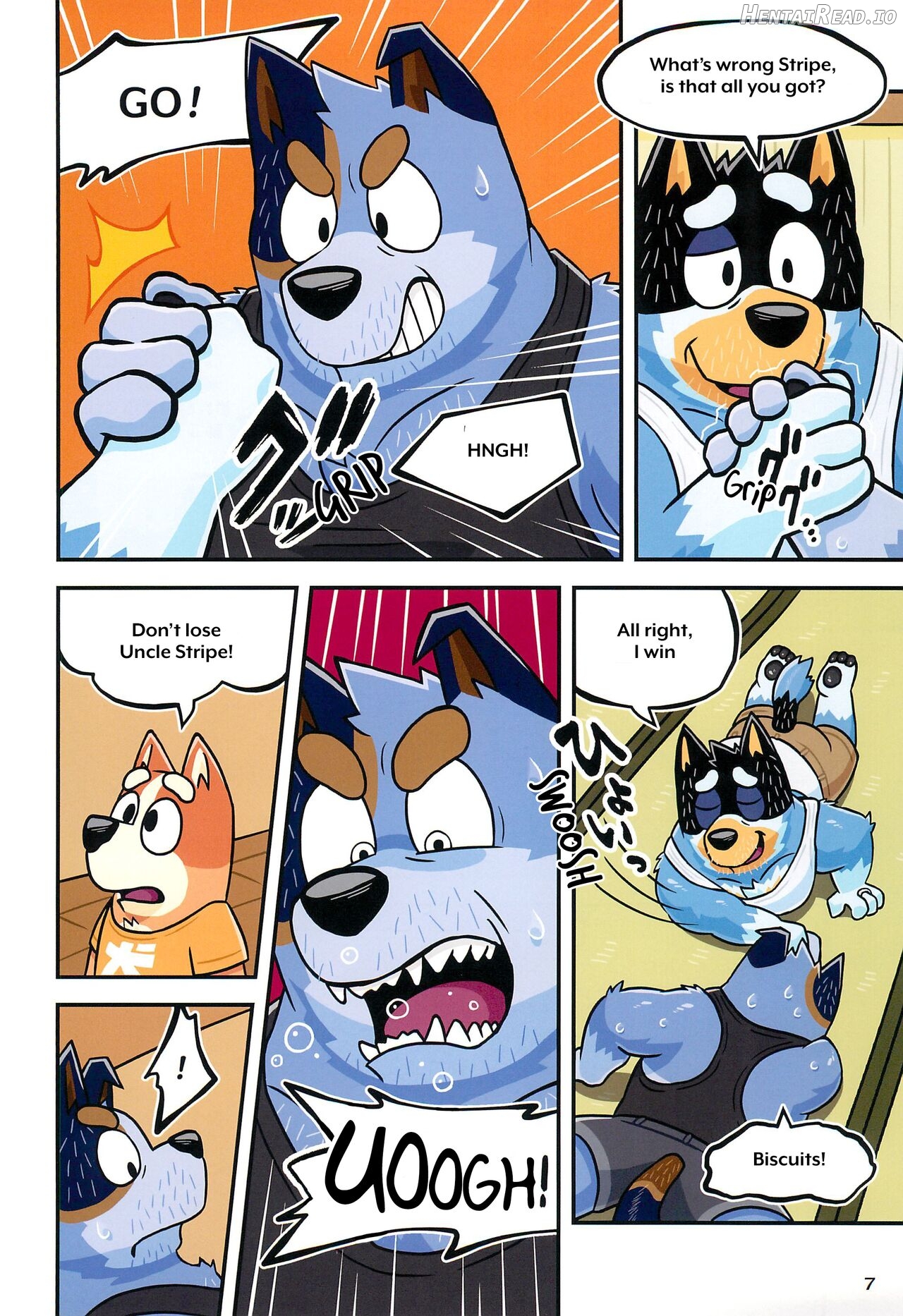 When the lil' brother beats the big brother Chapter 1 - page 6