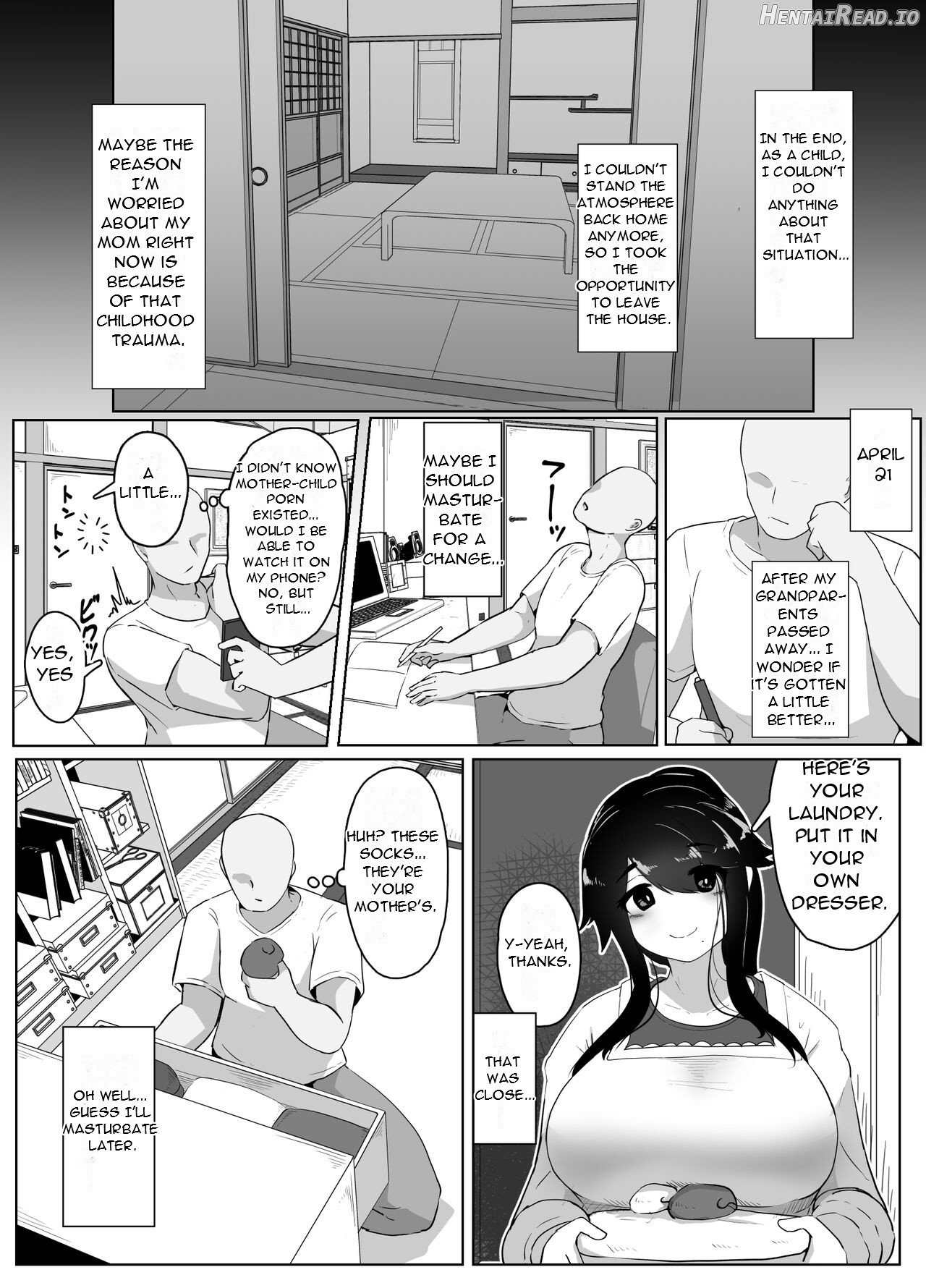 Oyasumi, Okaa-san I - Good Night, Mom I Chapter 1 - page 31