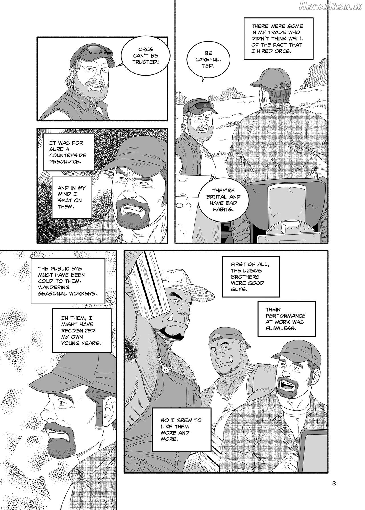 B.S.B. Big Sir's Bitches : A Farmer - In the Case of Ted Sterling Chapter 1 - page 4