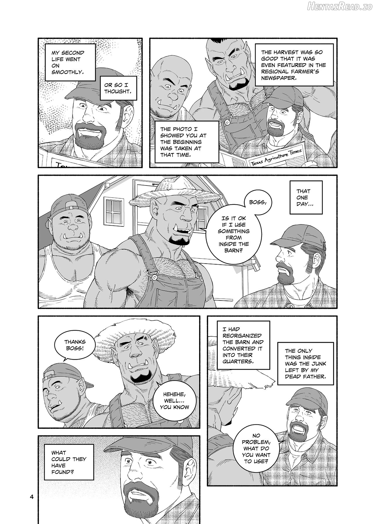 B.S.B. Big Sir's Bitches : A Farmer - In the Case of Ted Sterling Chapter 1 - page 5