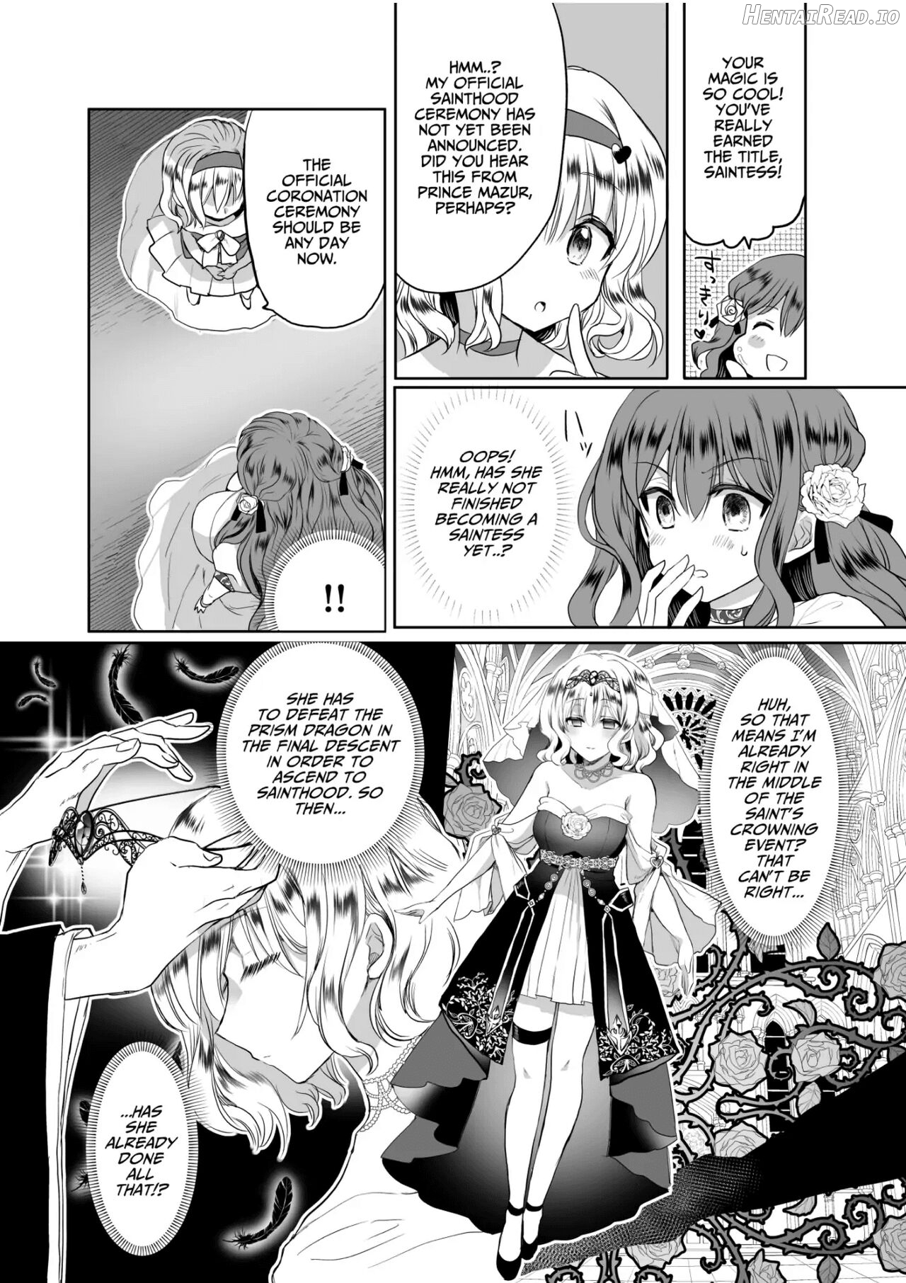 Mob Oshi JK no Akuyaku Reijou Isekai Tensei ~Hisan~ 3 Chapter 1 - page 54