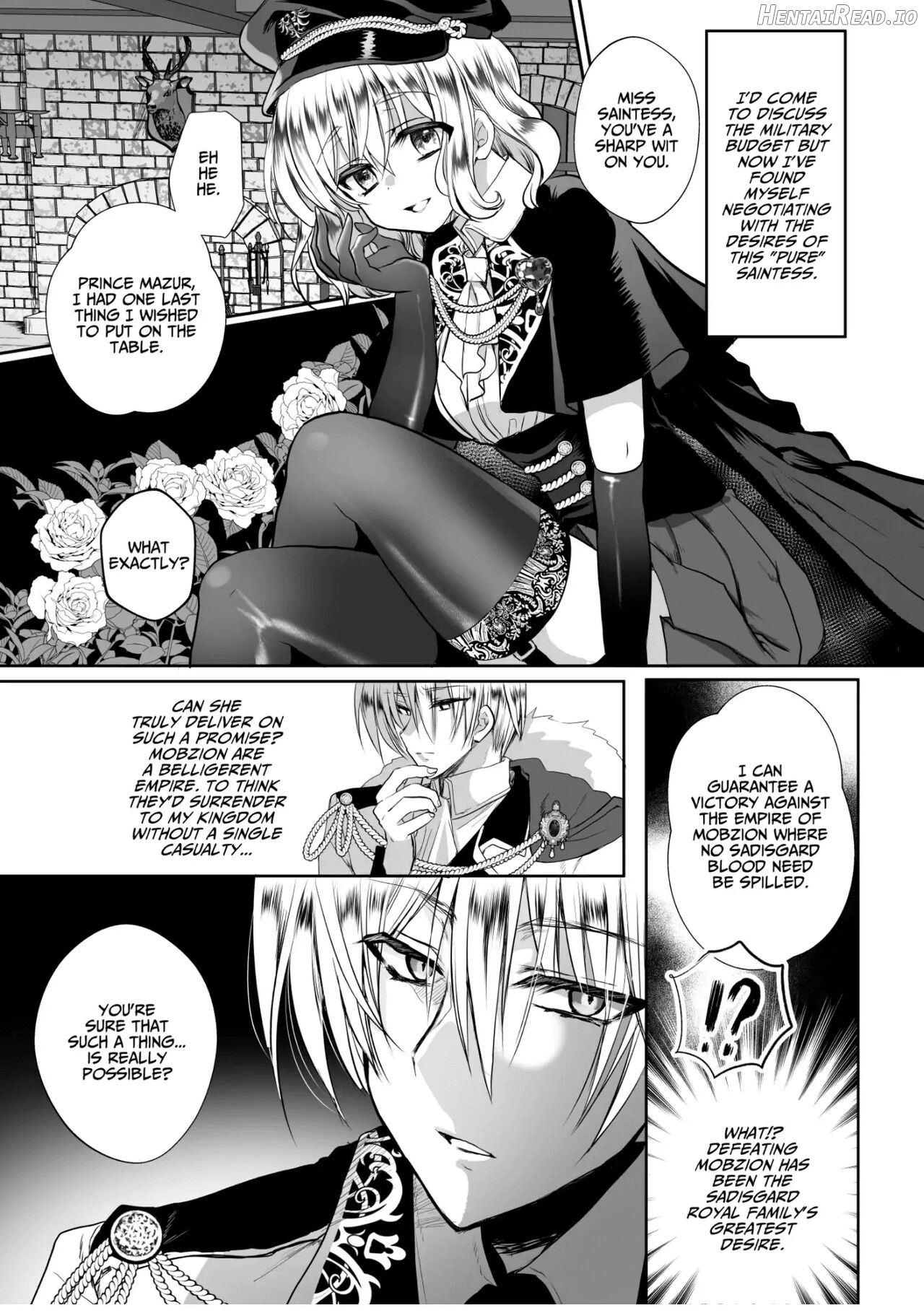 Mob Oshi JK no Akuyaku Reijou Isekai Tensei ~Hisan~ 3 Chapter 1 - page 57