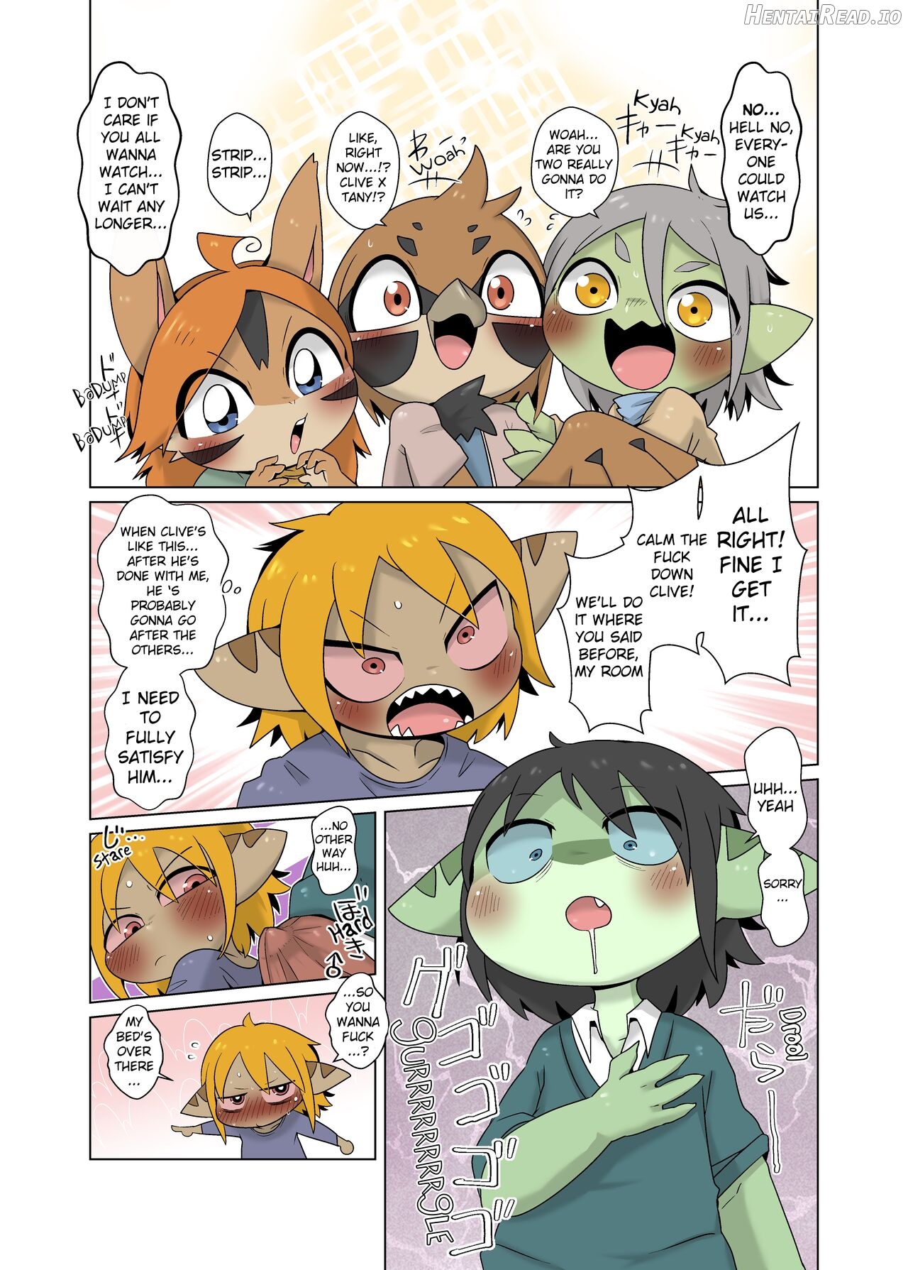 Tany-chan and + 4 Chapter 1 - page 10