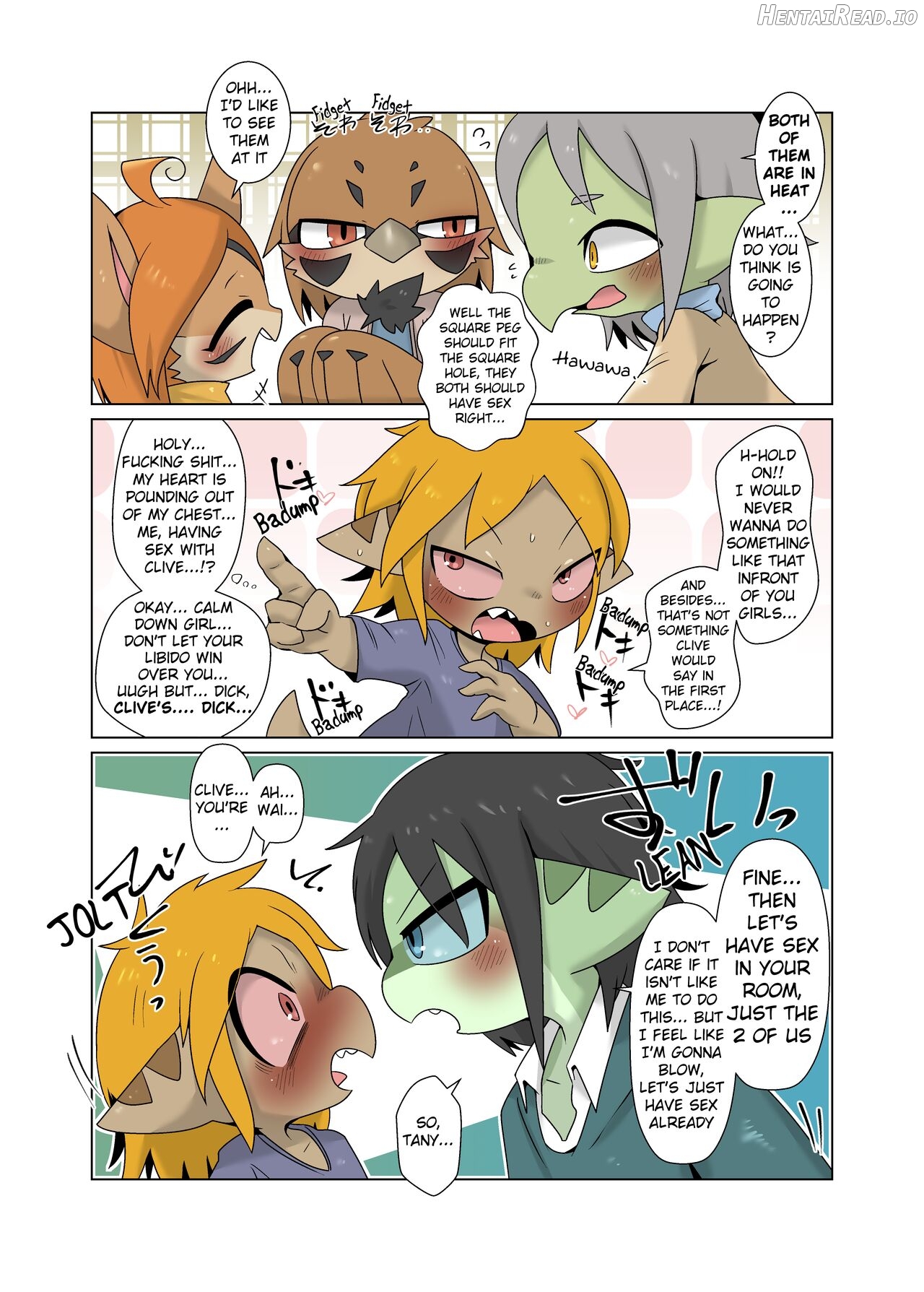 Tany-chan and + 4 Chapter 1 - page 9