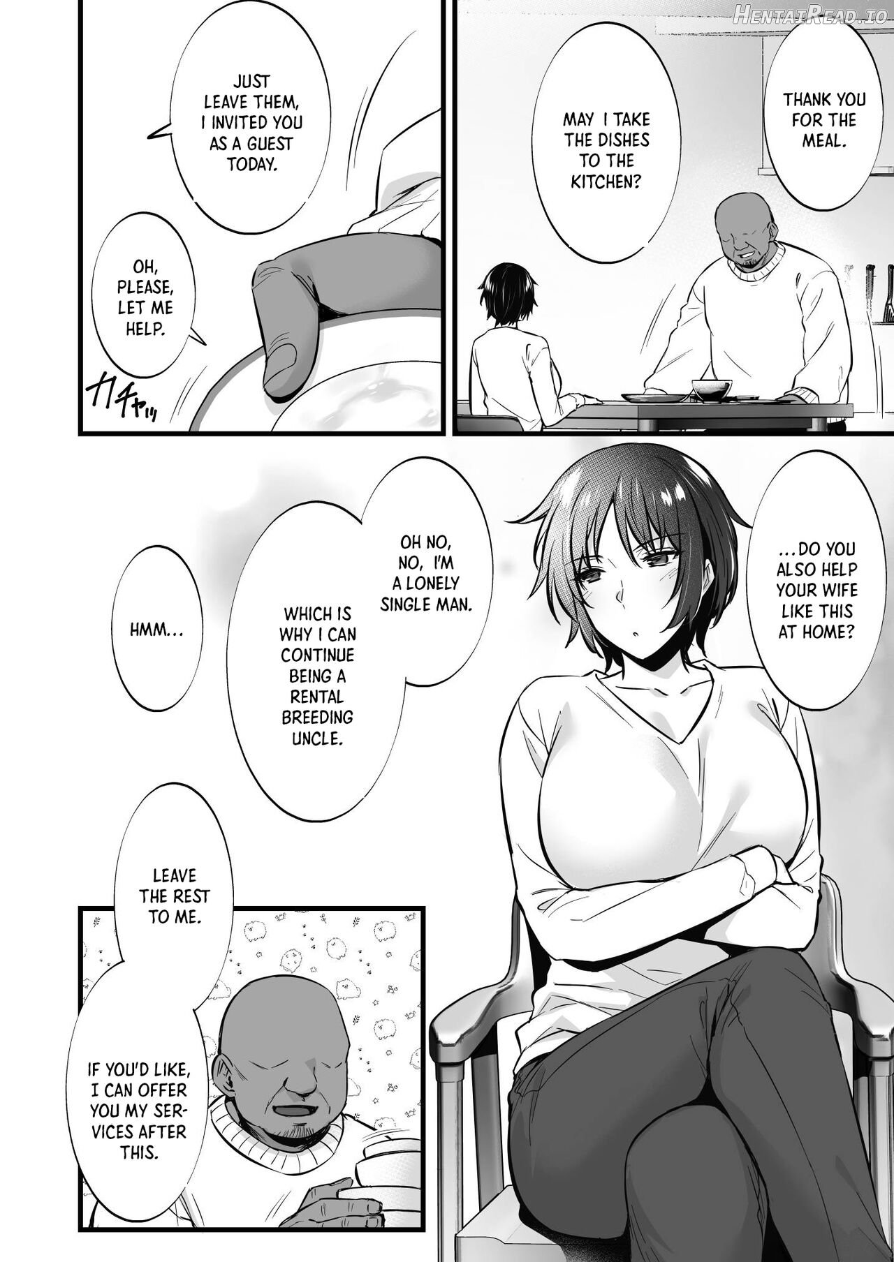 Rental Tanetsuke Ojisan 7 ~Yokkyuu Fuman no Hitozuma wa Jitaku de mo Tanetsuke Ojisan to no Uwaki Sex ni Hamerare Nukedasenai~ Chapter 1 - page 6