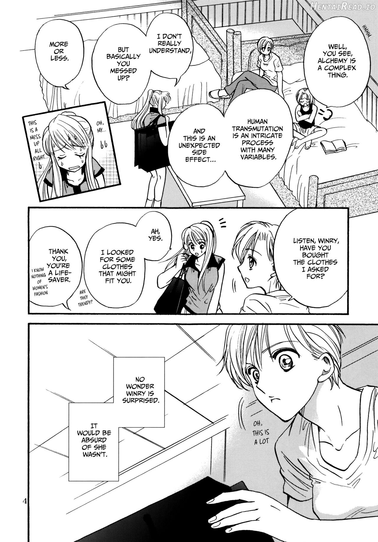 Temporary Girl's Life Chapter 1 - page 4