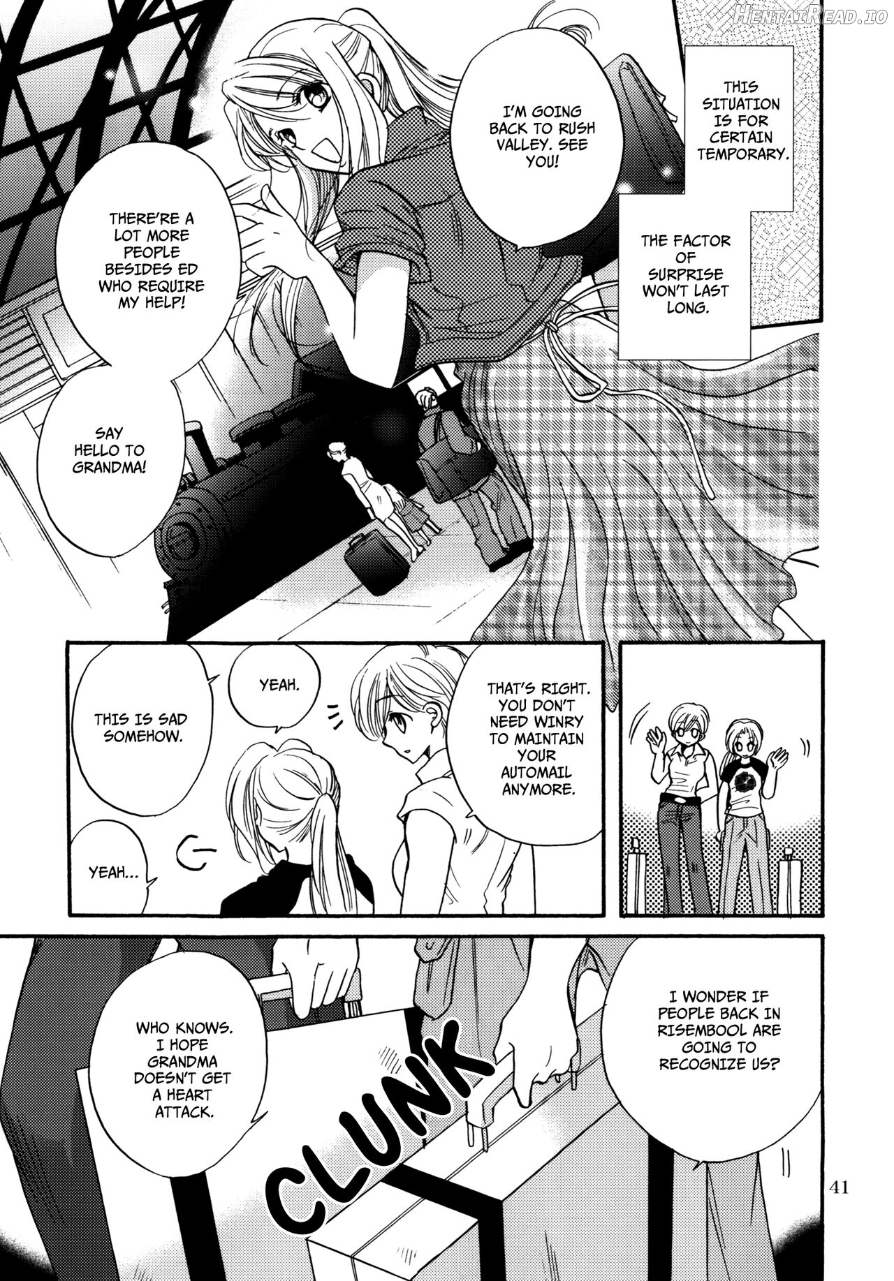 Temporary Girl's Life Chapter 1 - page 41