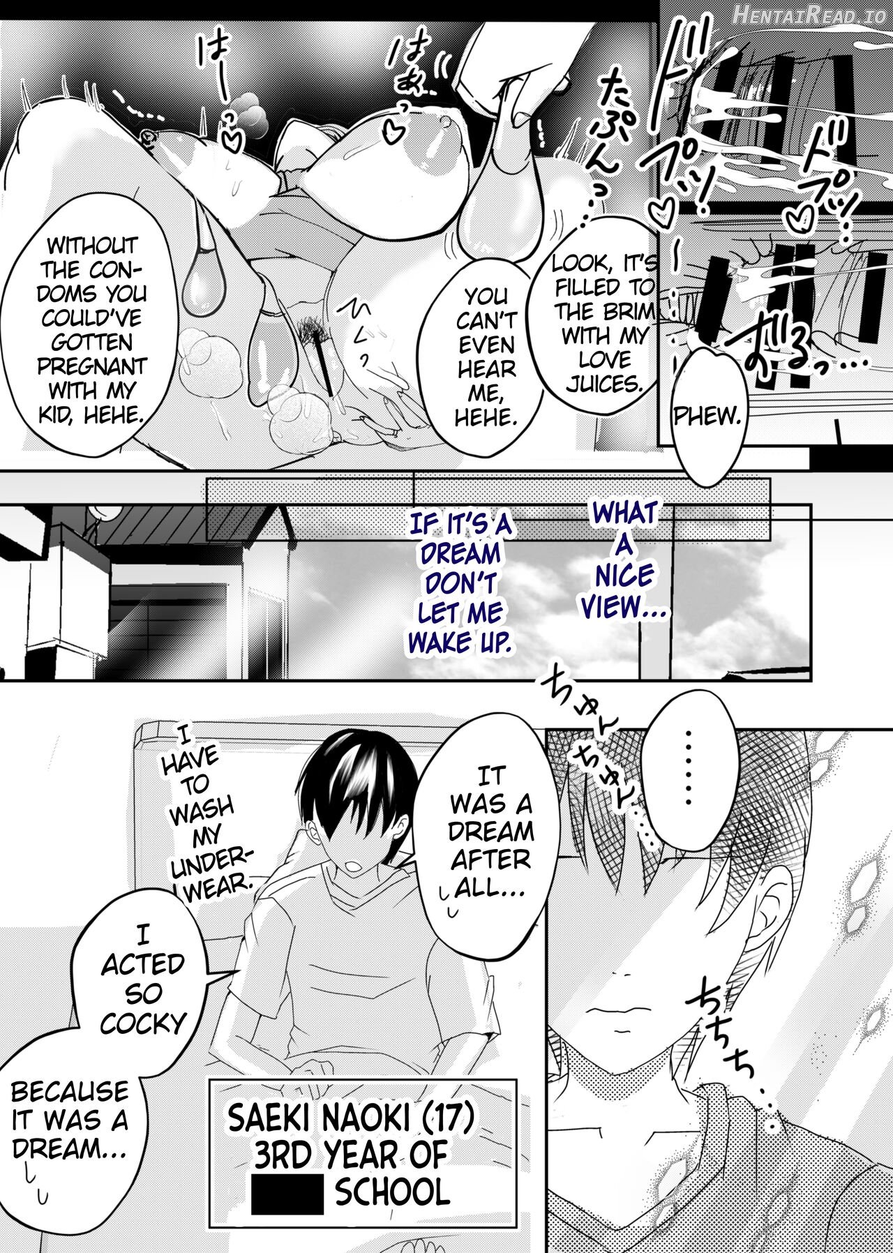 Bonyuu Kaa-san no Naka ni Modoritai 1 ~Kaa-san ga Kinshin Koubi o Yume da to Omoikonderu Ken~ Chapter 1 - page 12