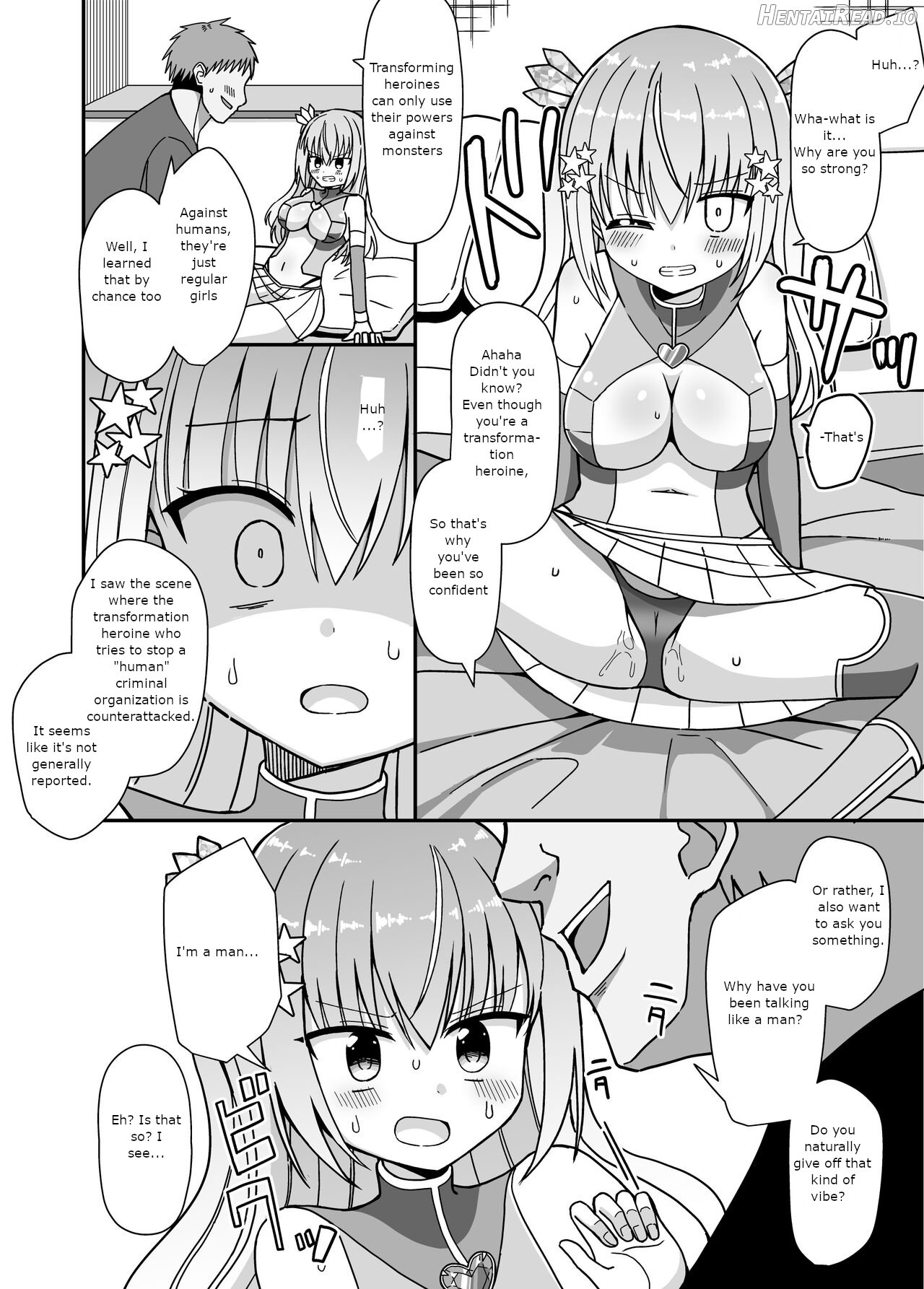 I transformed into a heroine after undergoing sex change but since it was a perverted one, when I took off my clothes, I was turned into a female. Chapter 1 - page 17