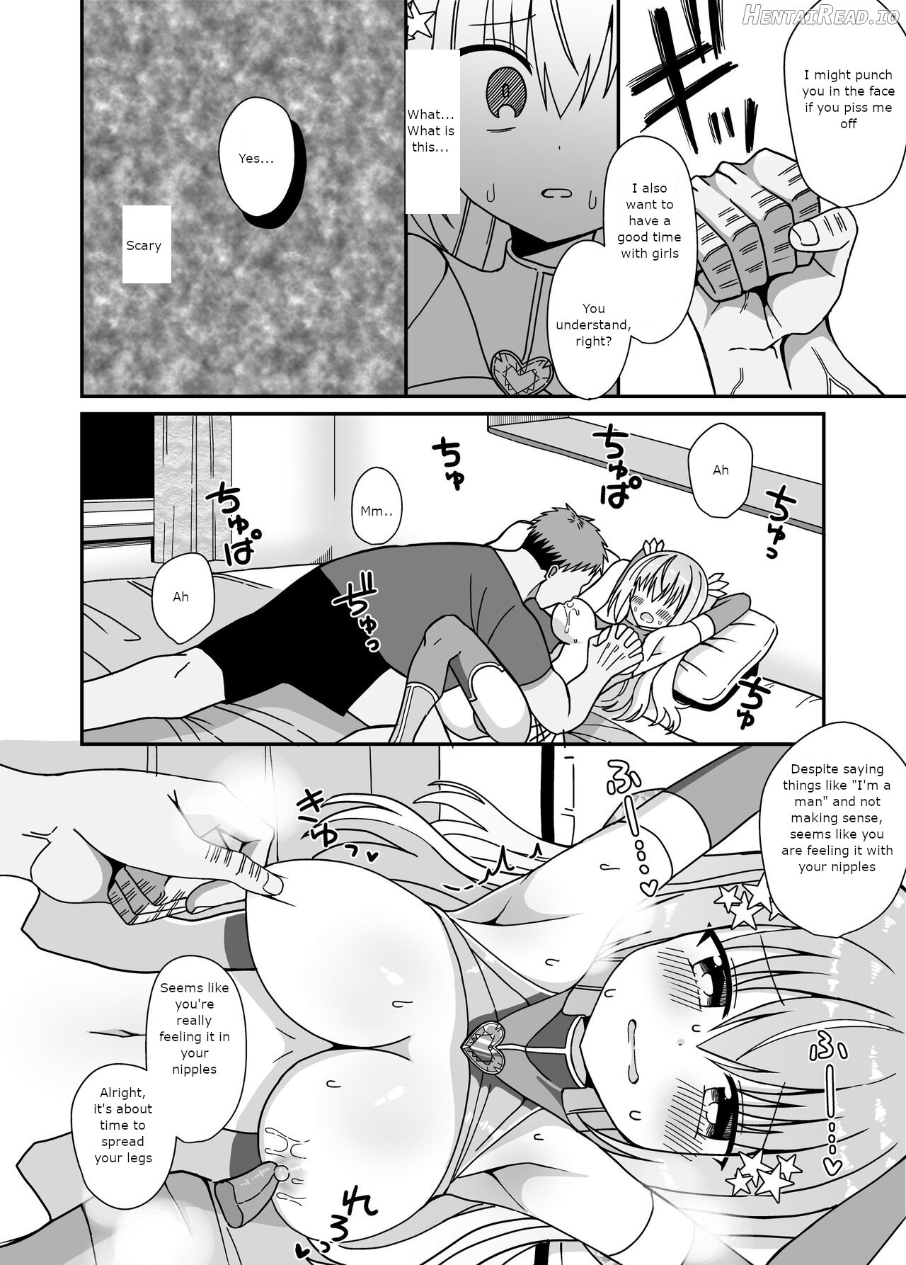 I transformed into a heroine after undergoing sex change but since it was a perverted one, when I took off my clothes, I was turned into a female. Chapter 1 - page 19