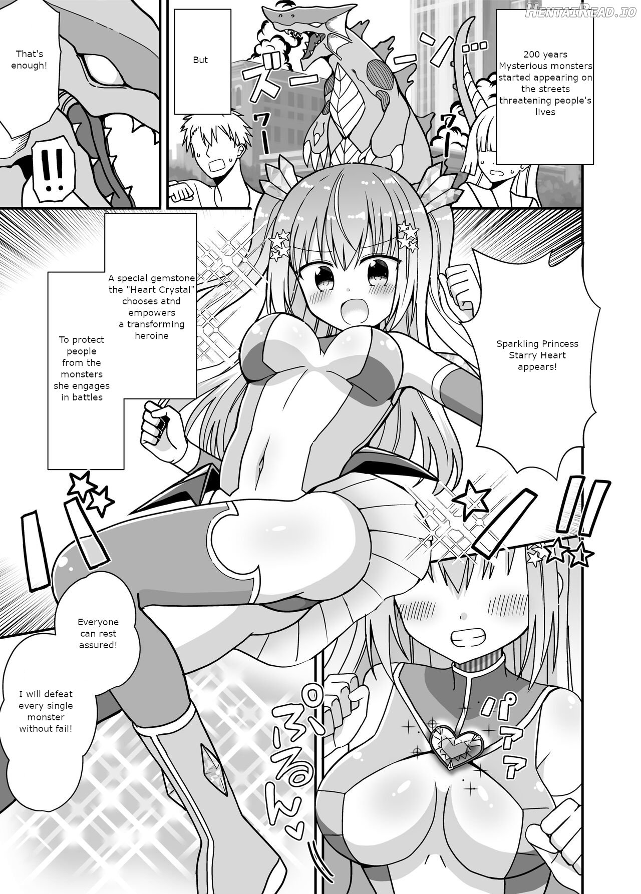 I transformed into a heroine after undergoing sex change but since it was a perverted one, when I took off my clothes, I was turned into a female. Chapter 1 - page 2