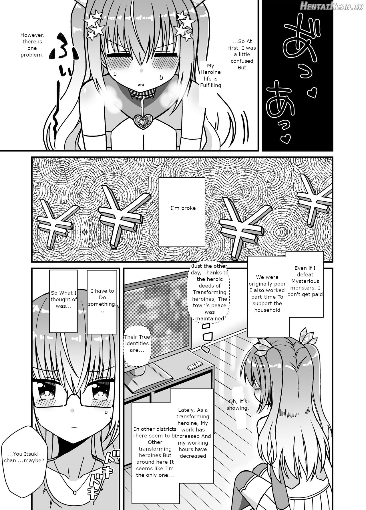 I transformed into a heroine after undergoing sex change but since it was a perverted one, when I took off my clothes, I was turned into a female. Chapter 1 - page 6