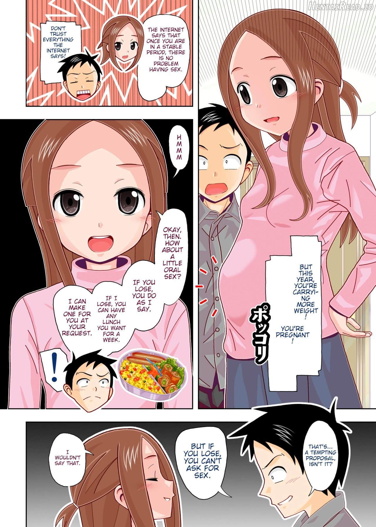 Karakai vs Critical Hit 4 Ninpu no Moto Takagi-san ga Love Love SEX Suru Chapter 1 - page 4