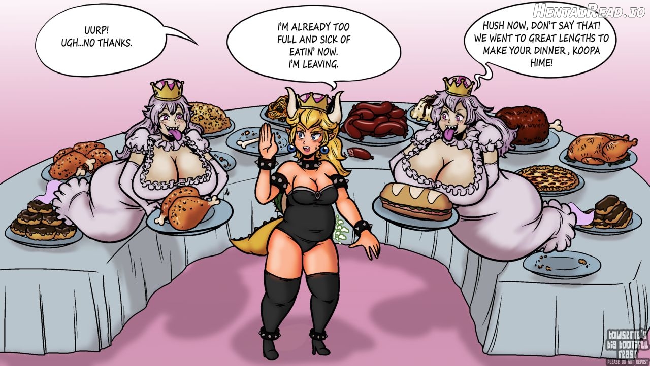 Bowsette's Big Bootiful Feast Chapter 1 - page 1