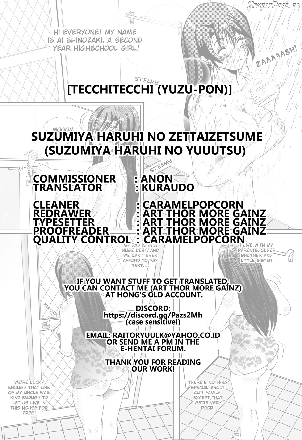 Suzumiya Haruhi no Zettaizetsume Chapter 1 - page 23