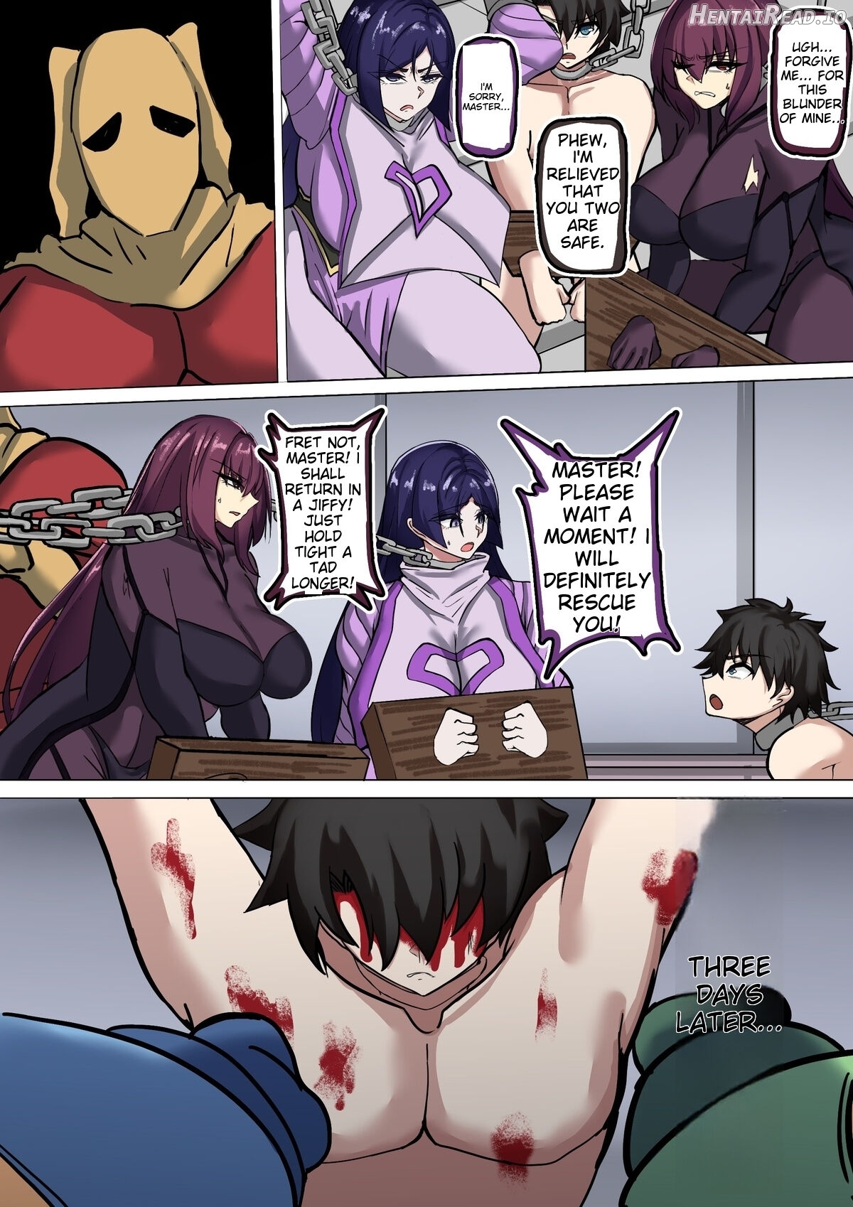 Scathach to Minamoto no Raikou Haigure Chapter 1 - page 1