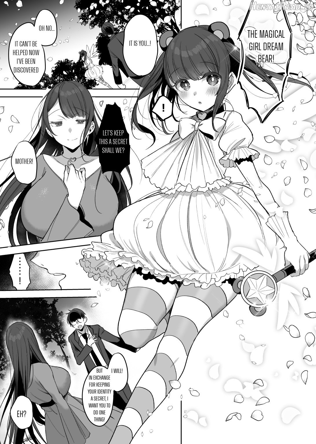 Hahaoya Mahou Shoujo Loli-ka NTR Manga Chapter 1 - page 1