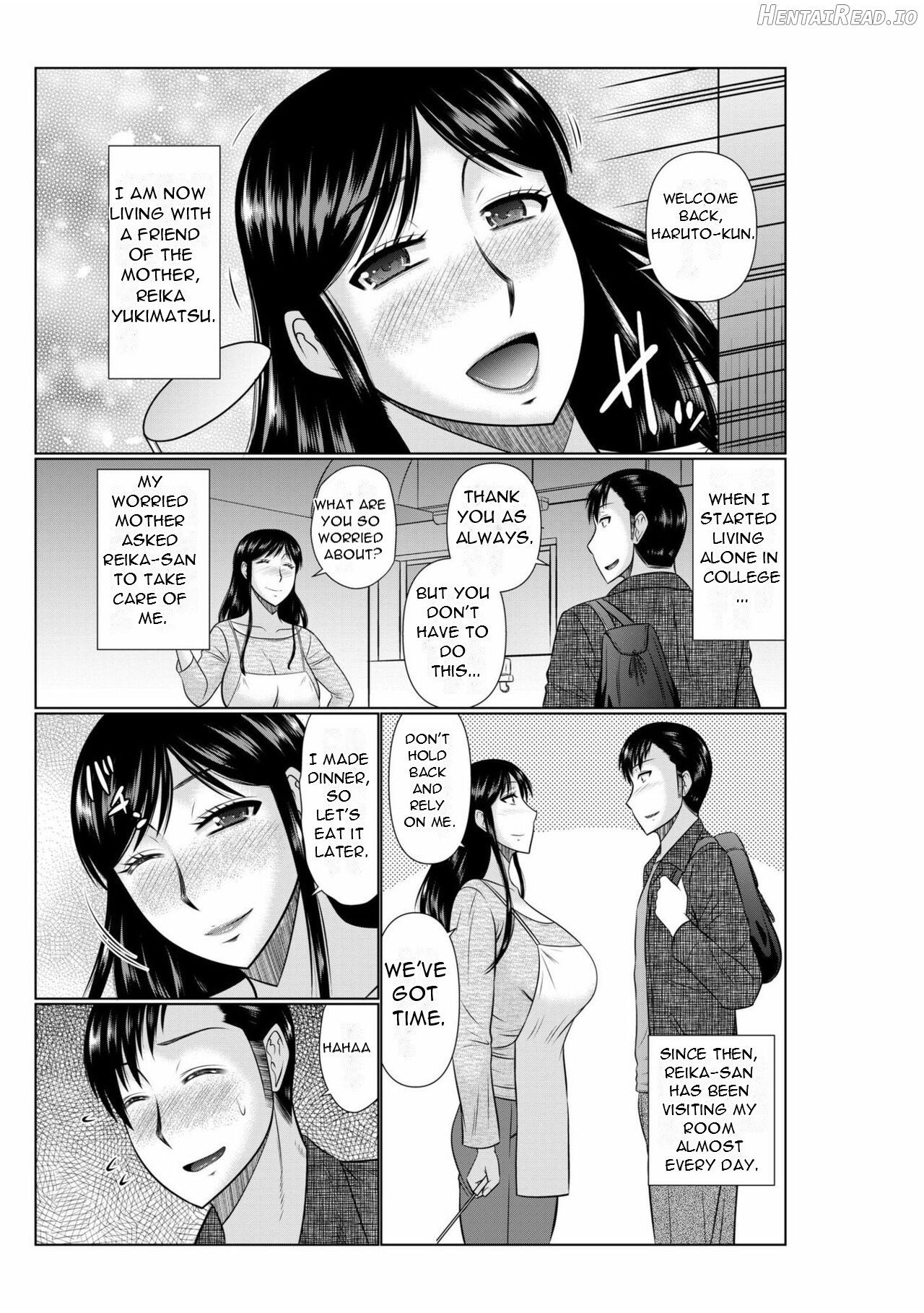 haha no shinyu ga boku no aijin ni natto ta ken - My Mother's Best Friend Became My Lover Chapter 1 - page 5