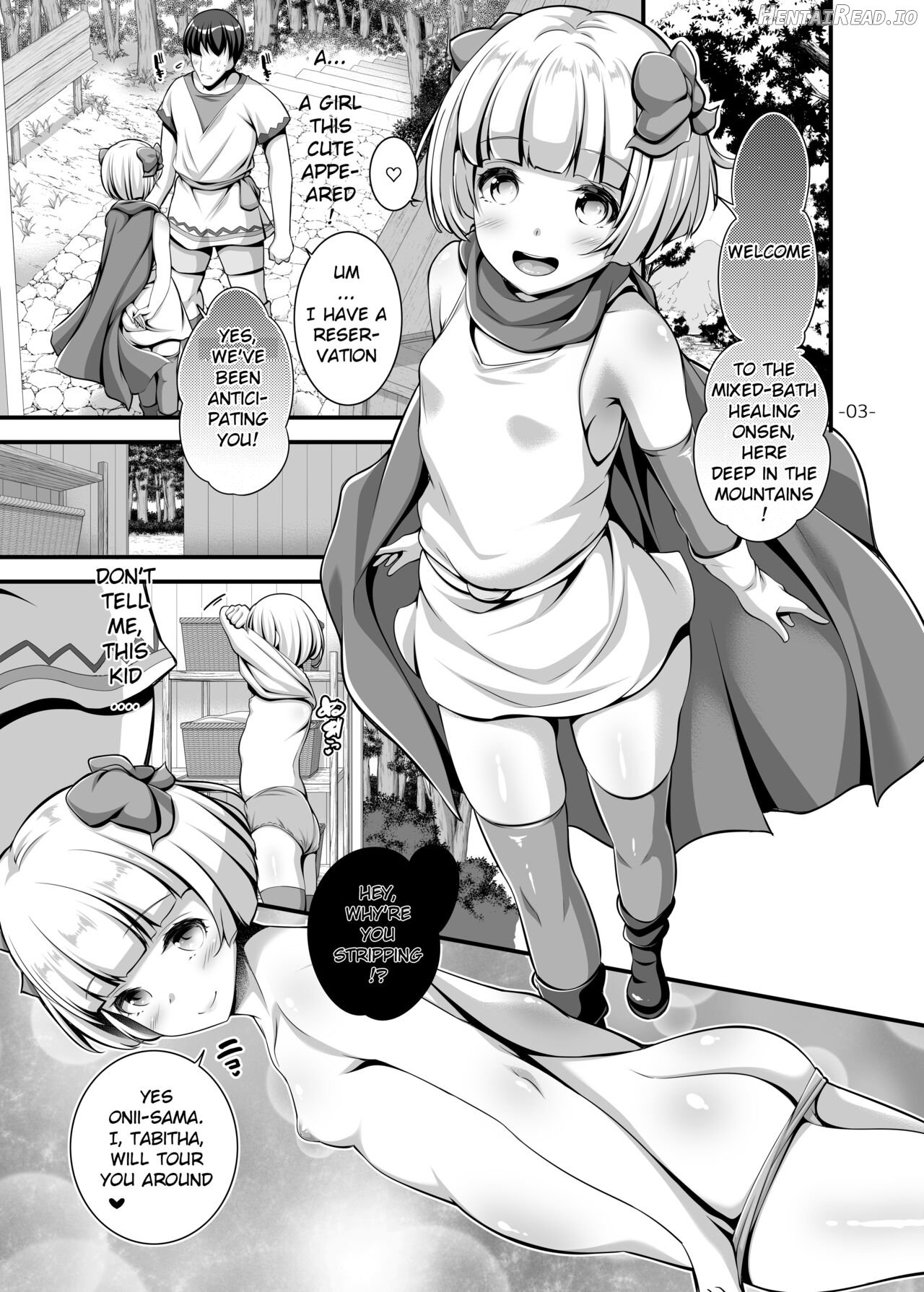 A Story of Heavenly Healing Mixed Bathing Tenkuu no Iyasare Konyoku Monogatari Chapter 1 - page 3