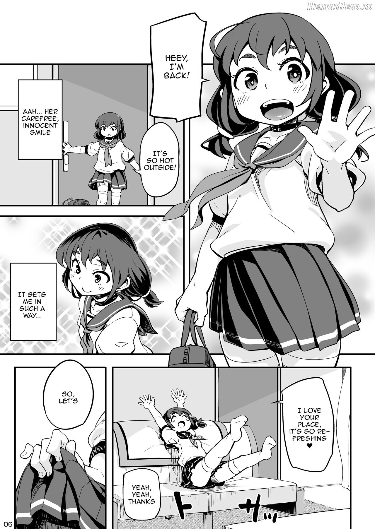 Otonari-san-chi no Mesu Anal. Chapter 1 - page 6