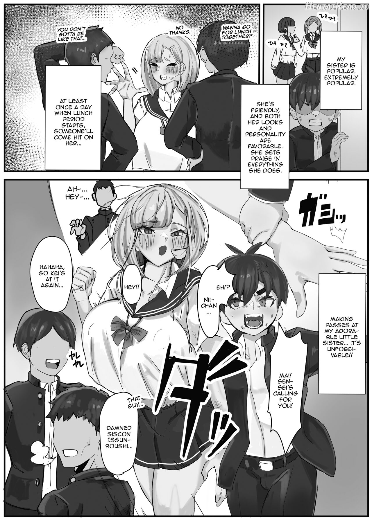 Shuurai?! Okkii Imouto Taikakusa H 2 -Chuppon Ijiwaru Kounai H- Chapter 1 - page 3