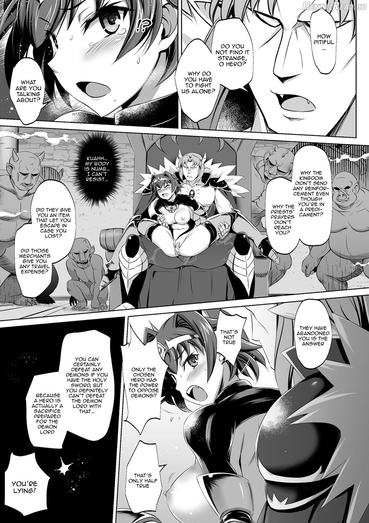 The Chosen Tomboy Hero ~Becoming the Demons Meat Toilet~ Chapter 1 - page 11