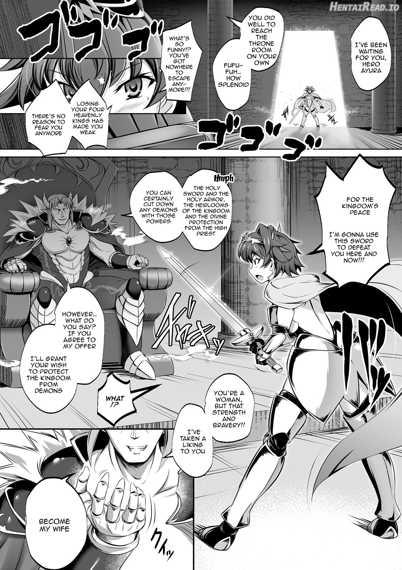 The Chosen Tomboy Hero ~Becoming the Demons Meat Toilet~ Chapter 1 - page 2