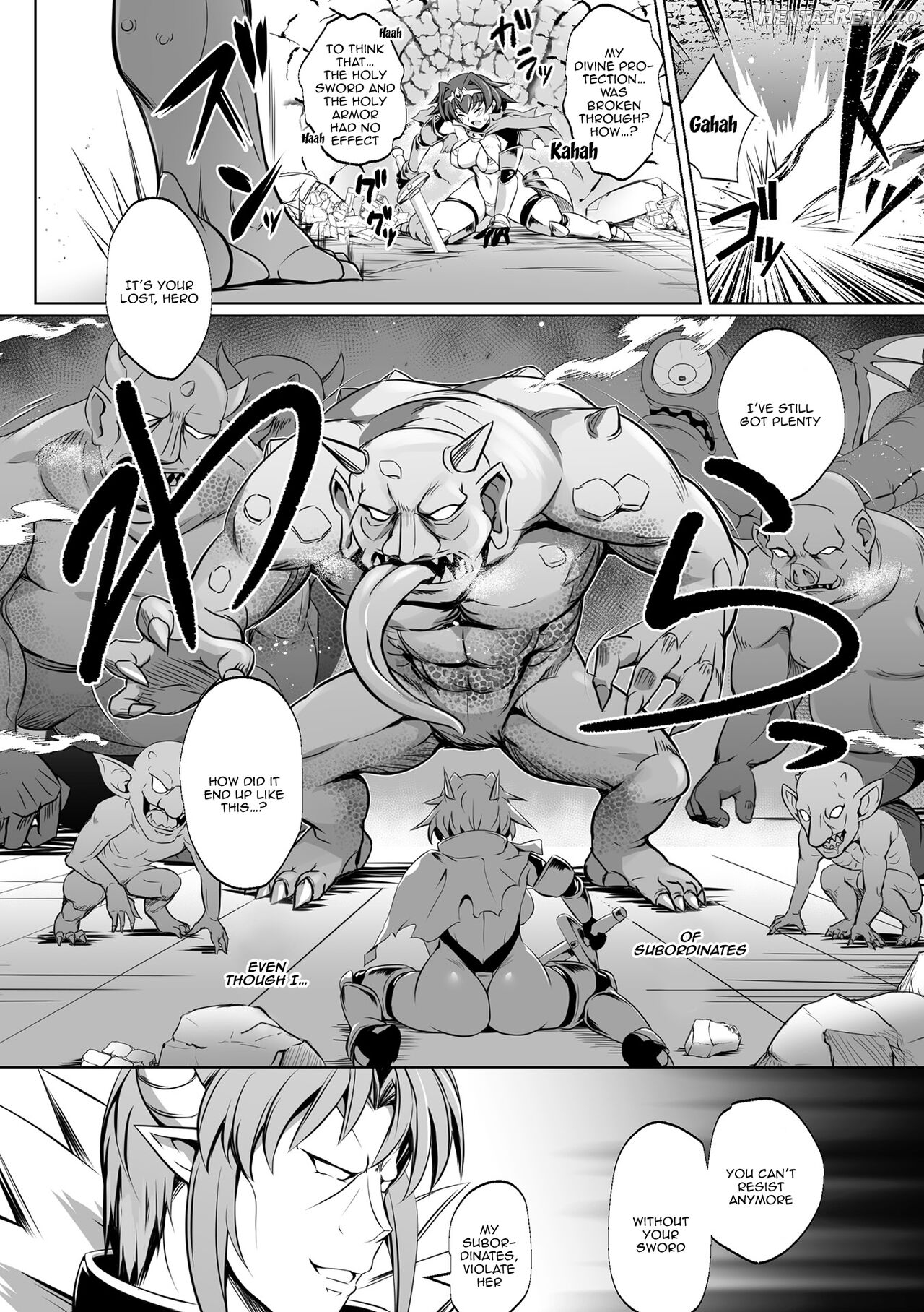 The Chosen Tomboy Hero ~Becoming the Demons Meat Toilet~ Chapter 1 - page 4