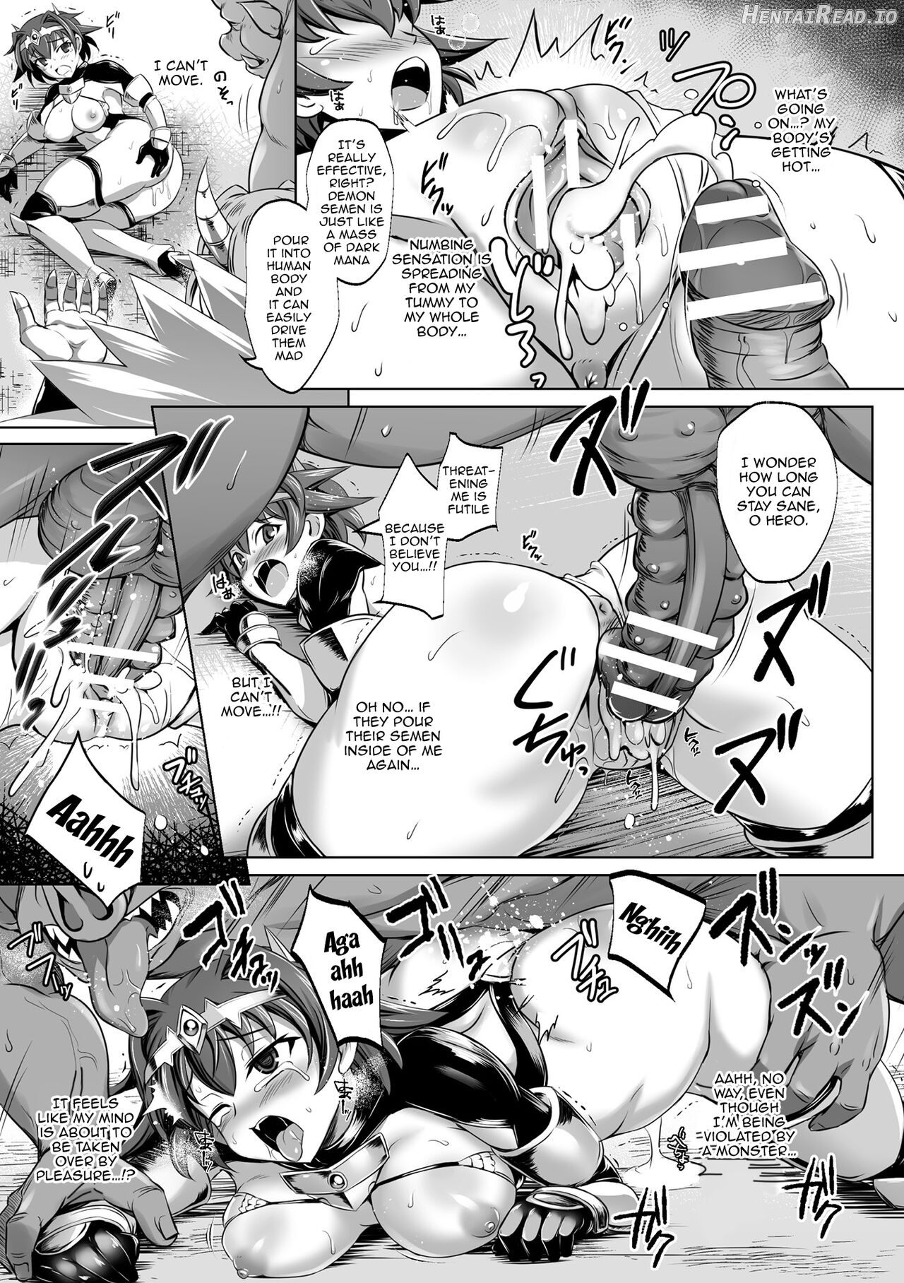 The Chosen Tomboy Hero ~Becoming the Demons Meat Toilet~ Chapter 1 - page 7