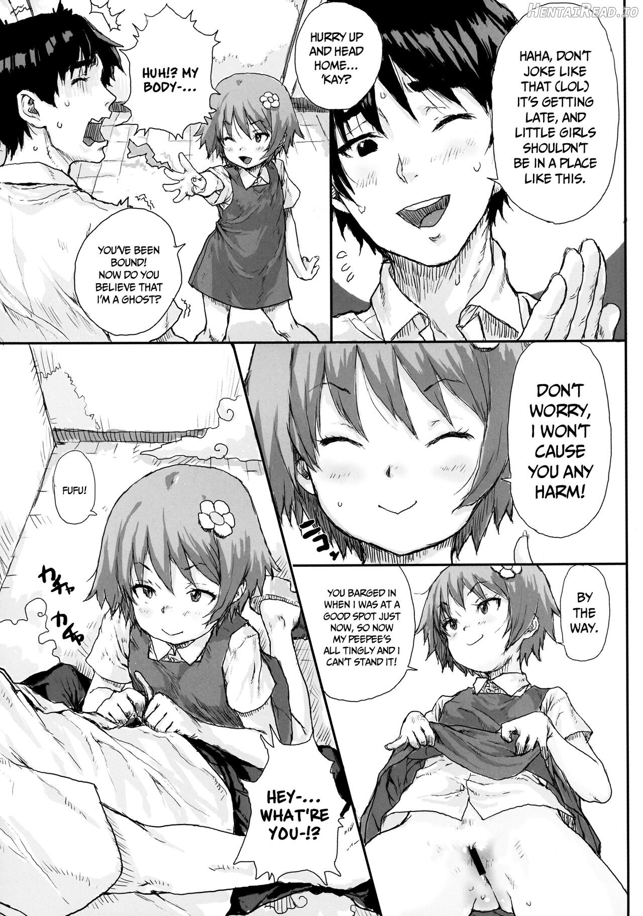 Toilet no Loli-Bitch na Hanako-san - Lolita-bitch Ms. Hanako of a Toilet Chapter 1 - page 4