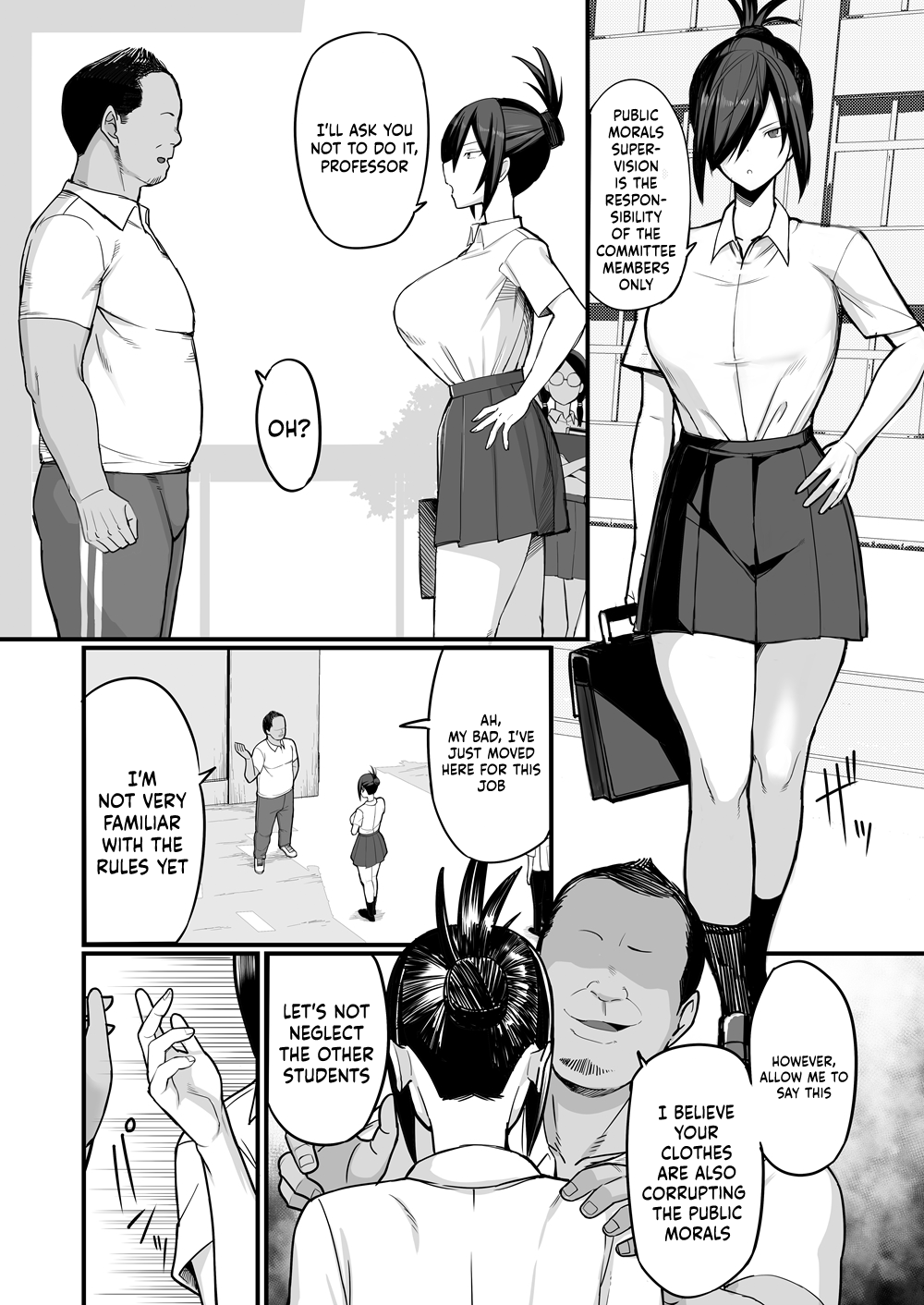 NTR Morality Committee Member Mio Chapter 1 - page 5