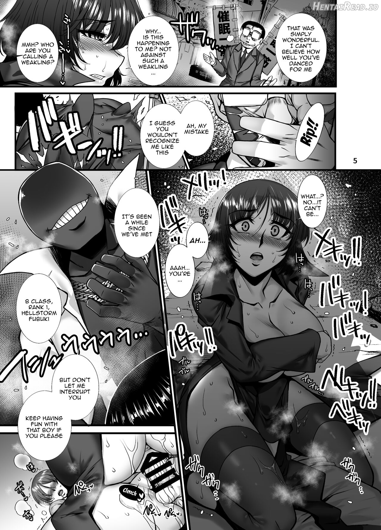 Fubuki Ranshin Kouhen "B-kyuu 1-i Hero ga Dosukebe Saimin nanka ni Makeru hazu ga......" Chapter 1 - page 4