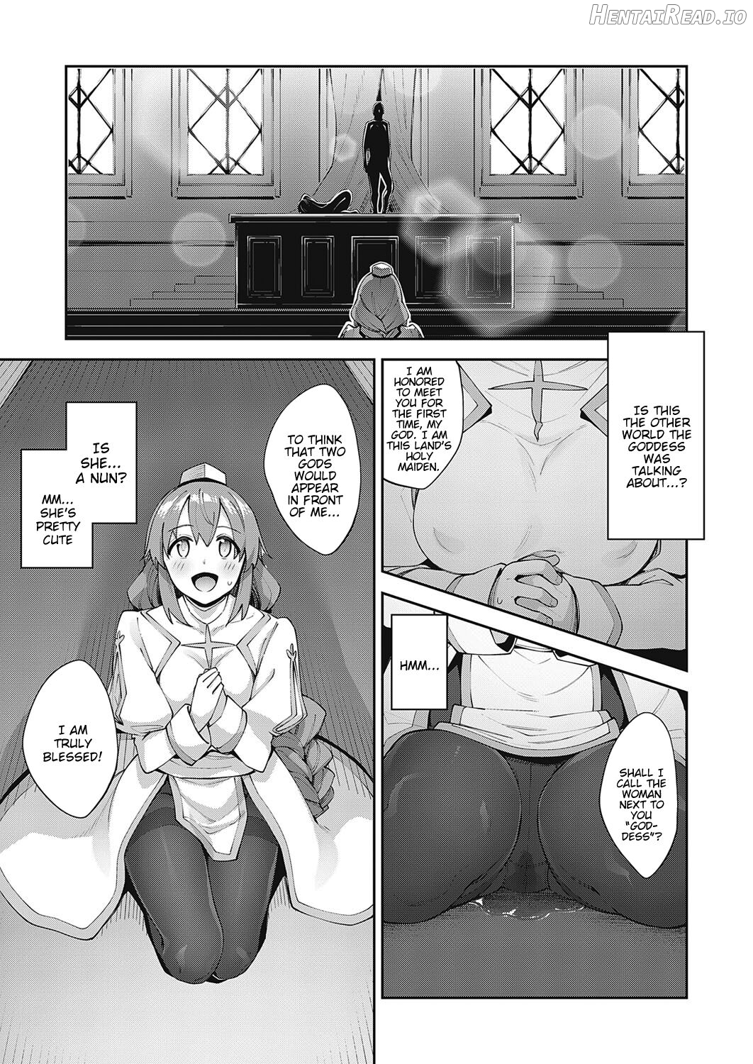 Isekai Kita node Sukebe Skill de Zenryoku Ouka Shiyou to Omou Chapter 1 - page 44