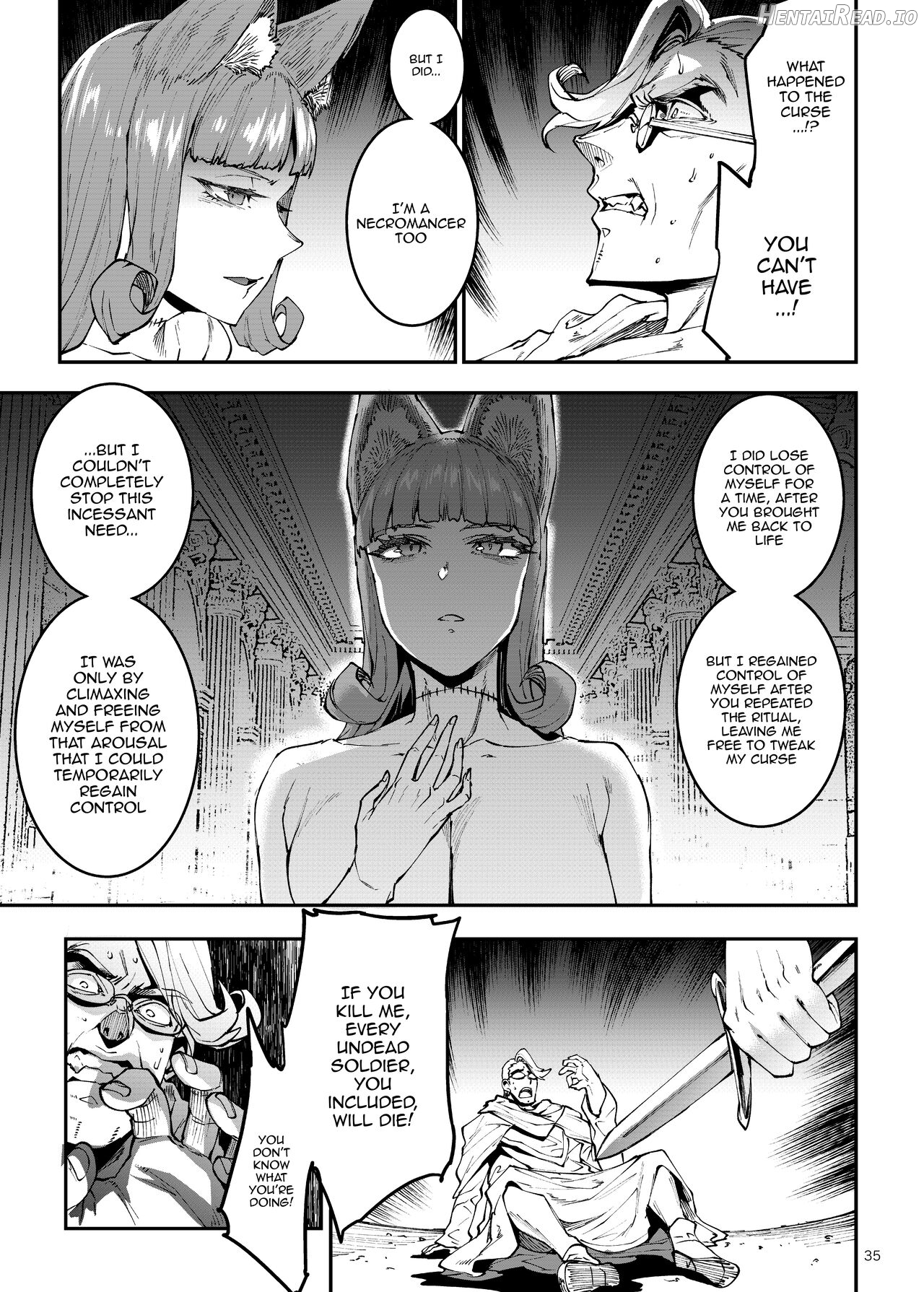 Futanari Kenbushi Jasim - Futanari Sword Dancer Jasim Part 4 Chapter 1 - page 32