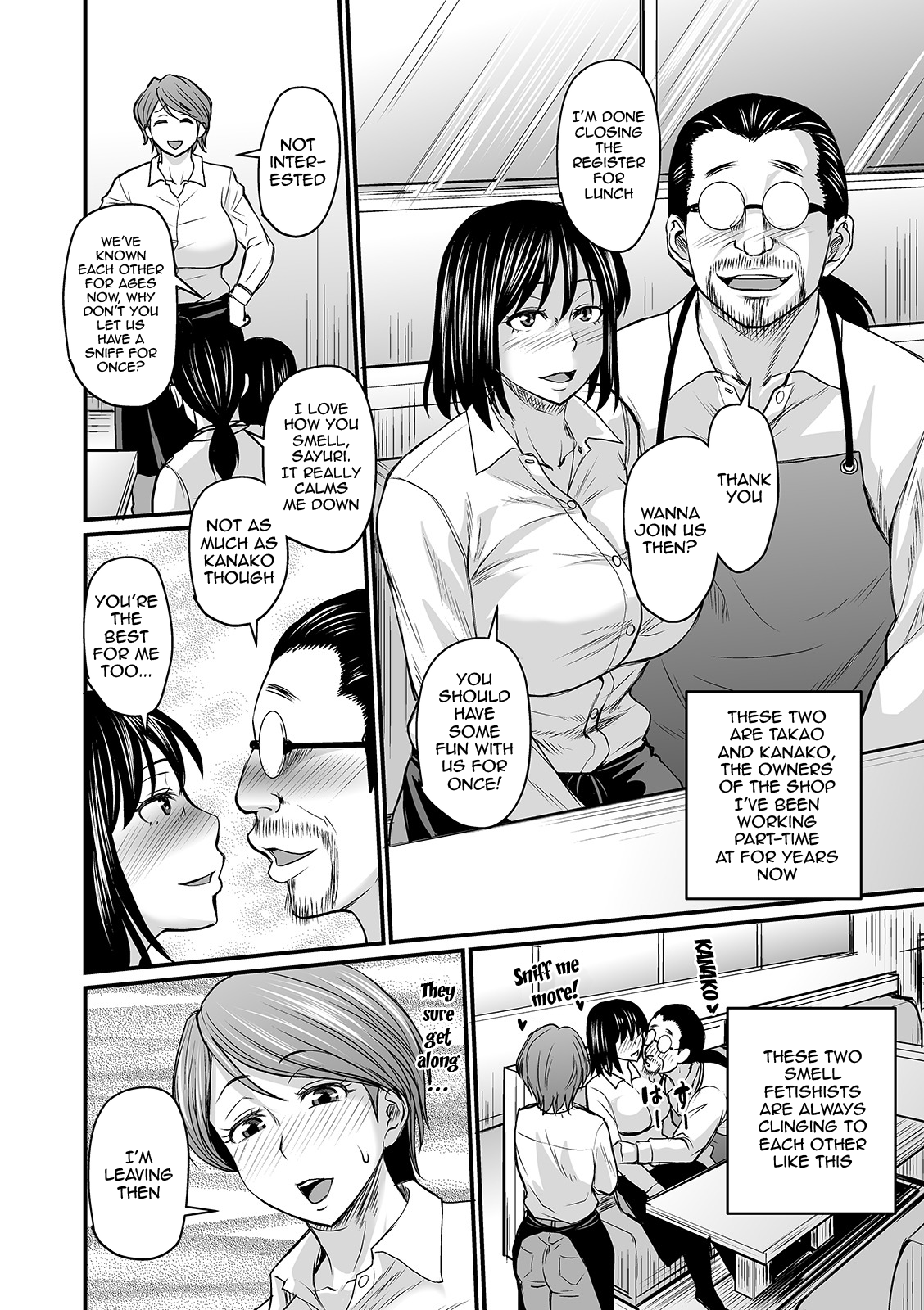 The Thick Smell of a Female in Heat Chapter 1 - page 4