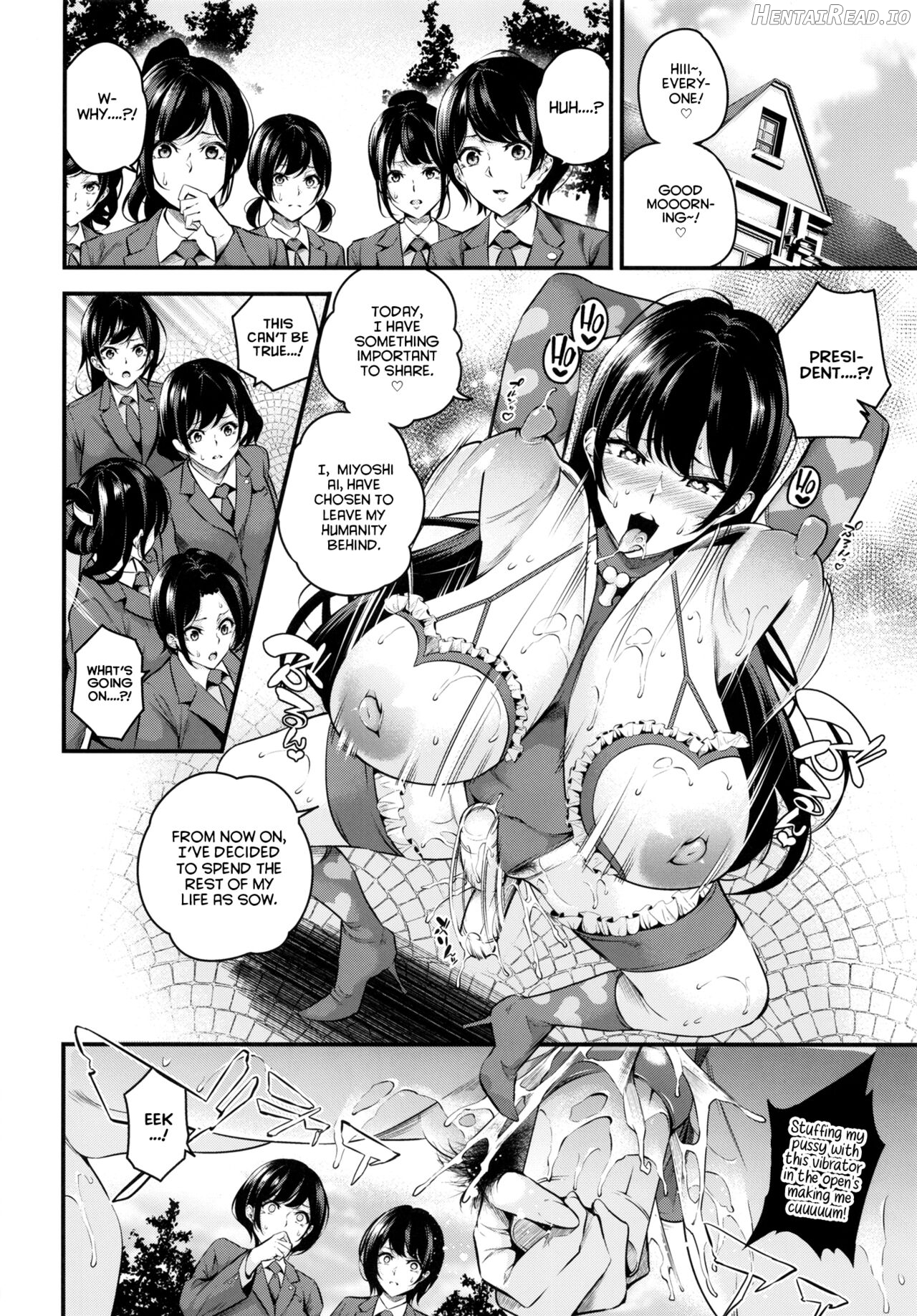 Shiramine Gakuen no Mesubuta Kaichou Chapter 1 - page 44