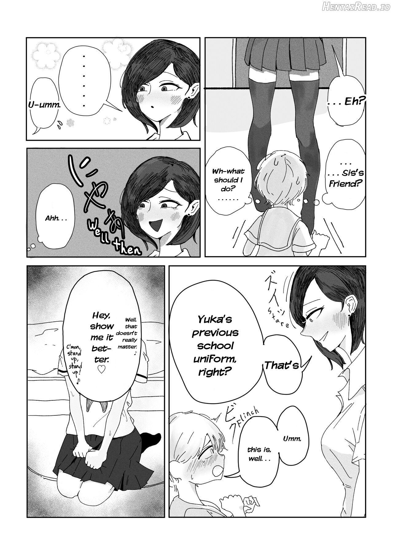 My sister’s friend found out that I was cross-dressing. Chapter 1 - page 4