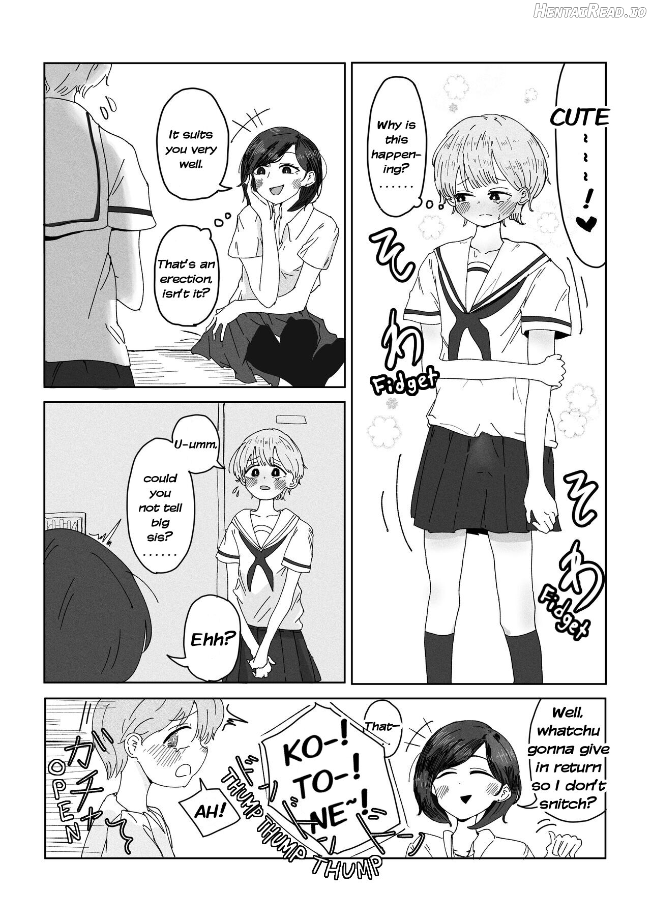 My sister’s friend found out that I was cross-dressing. Chapter 1 - page 5