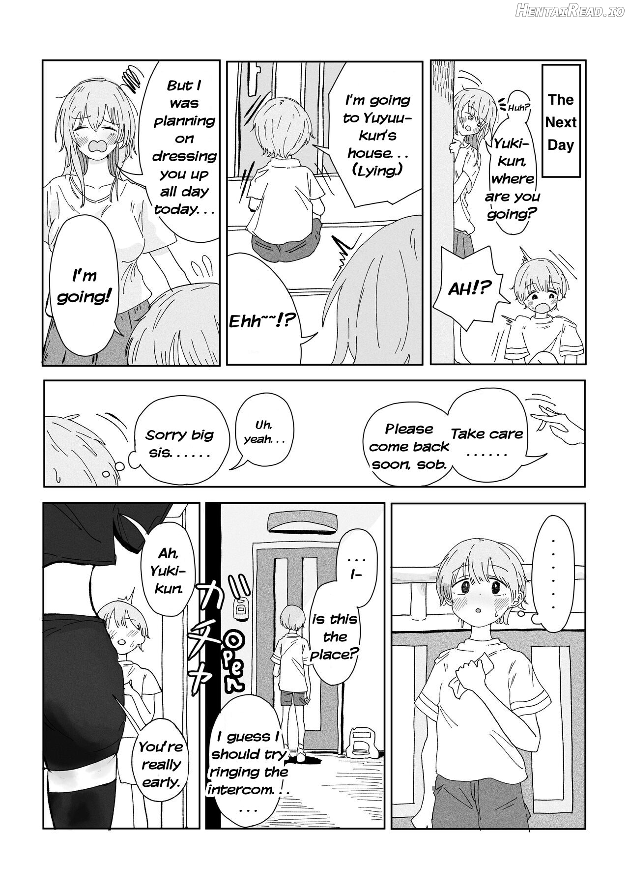 My sister’s friend found out that I was cross-dressing. Chapter 1 - page 8