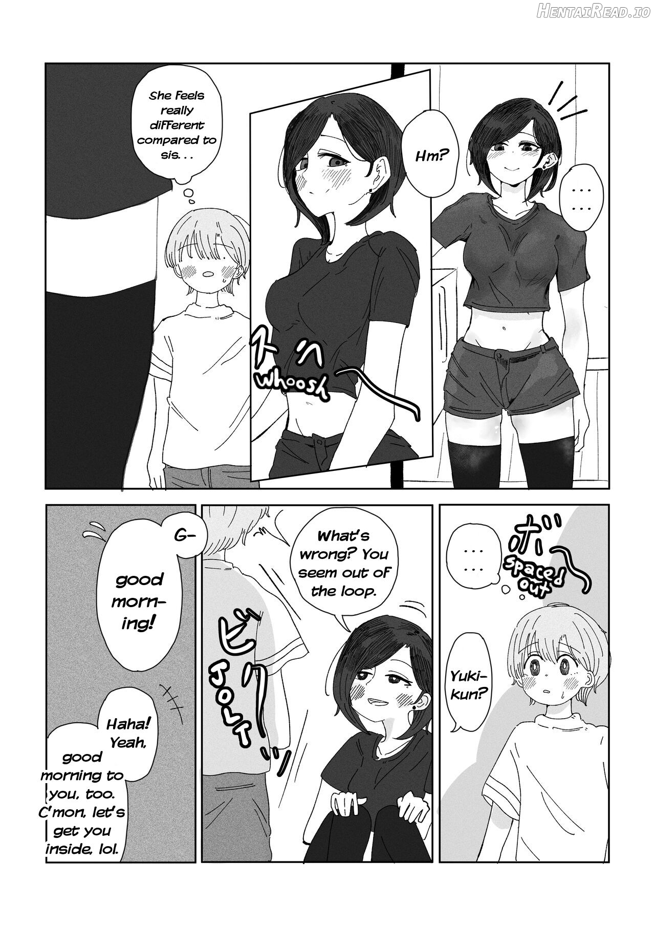 My sister’s friend found out that I was cross-dressing. Chapter 1 - page 9