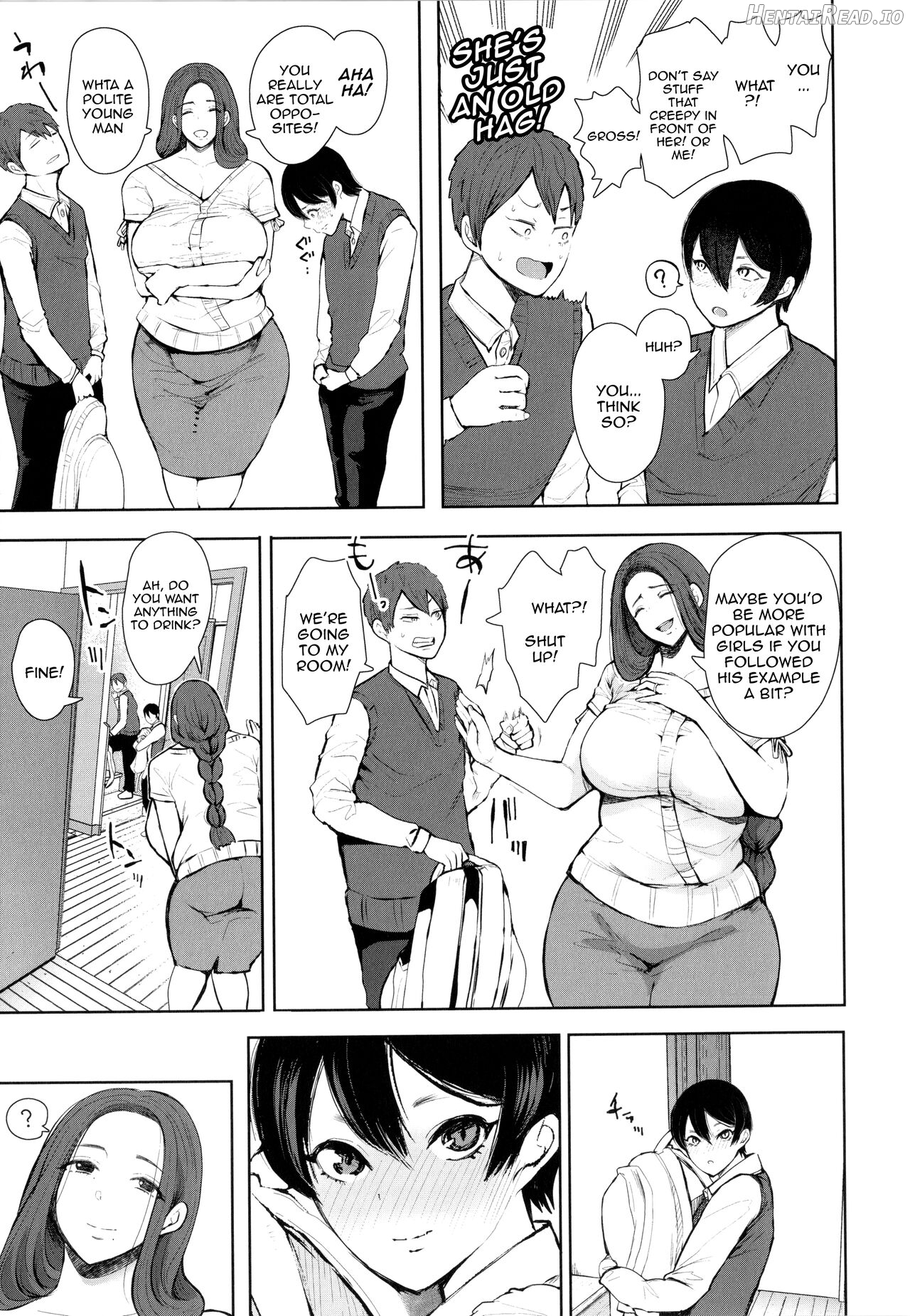 Mukashi no Uwaki Aite no ko ga Jitsu wa Watashi no Musuko no Doukyuusei de... Chapter 1 - page 13