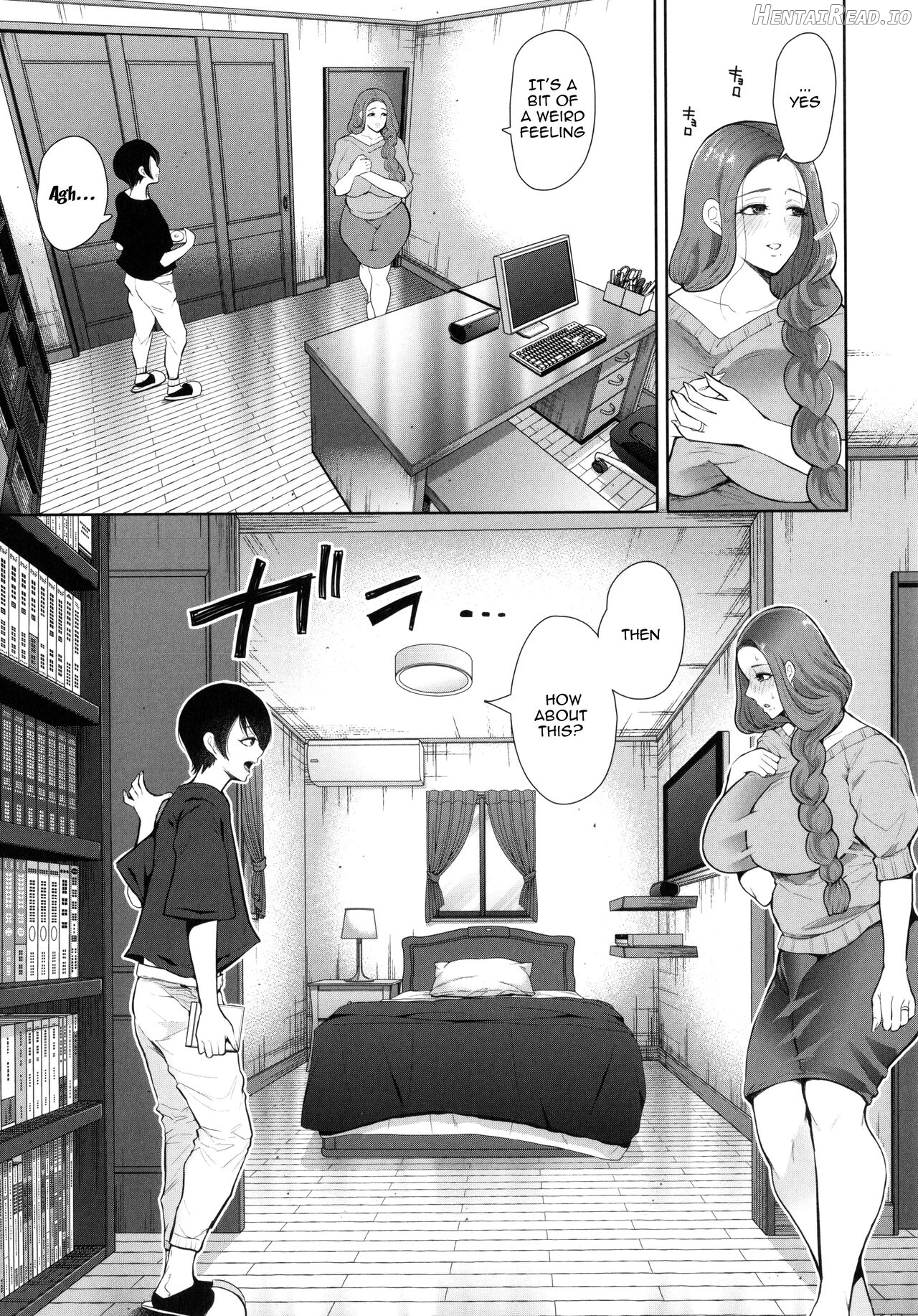 Mukashi no Uwaki Aite no ko ga Jitsu wa Watashi no Musuko no Doukyuusei de... Chapter 2 - page 38