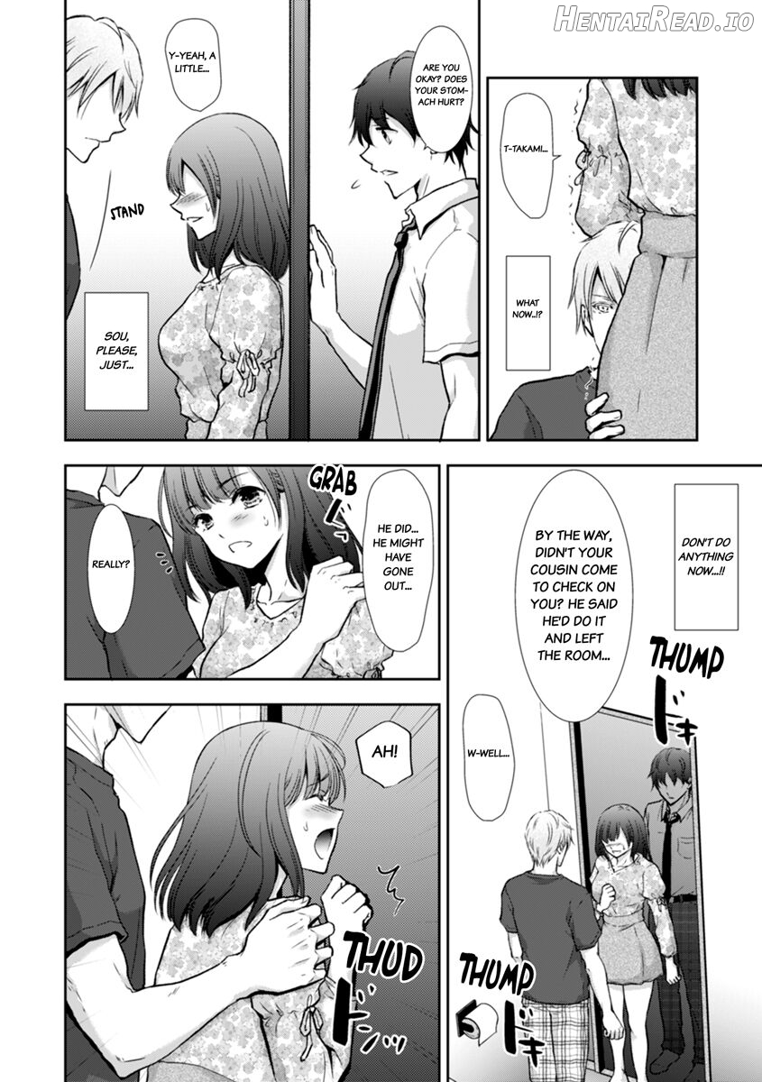 "Sex no Benkyou Shiyokka?" Kareshi ga Iru no ni Itoko kara Shojo wo Ubaware Zecchou Shidou Chapter 3 - page 14